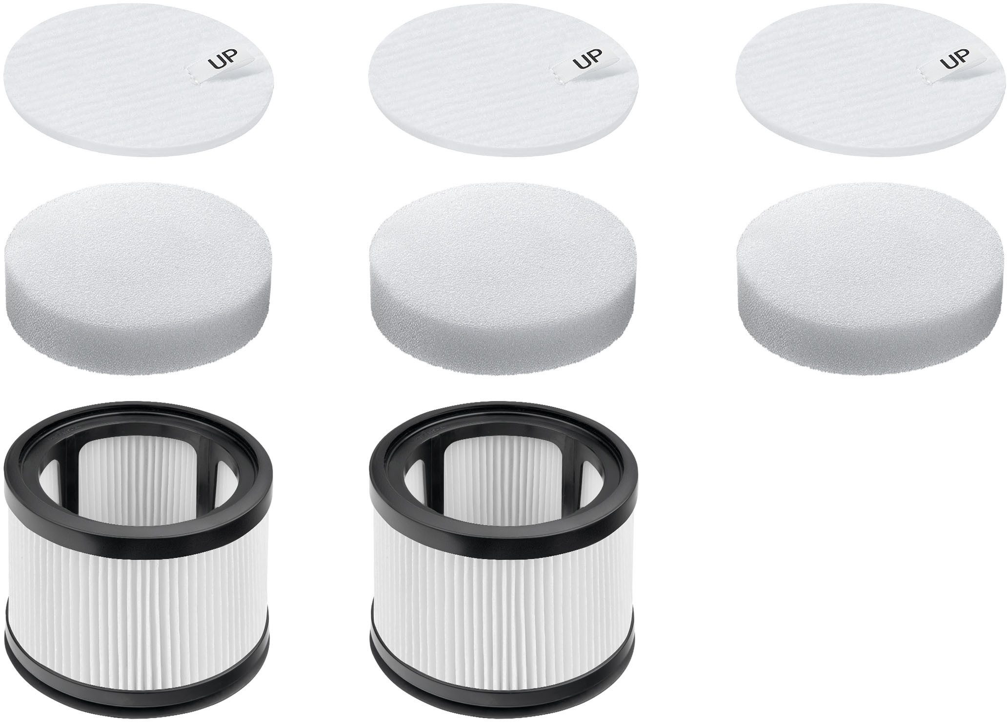Levoit Filter-Set, Zubehör für Akkusauger LVAC-300, 99,99% HEPA-Effizienz für Allergiker und Haustierbesitzer