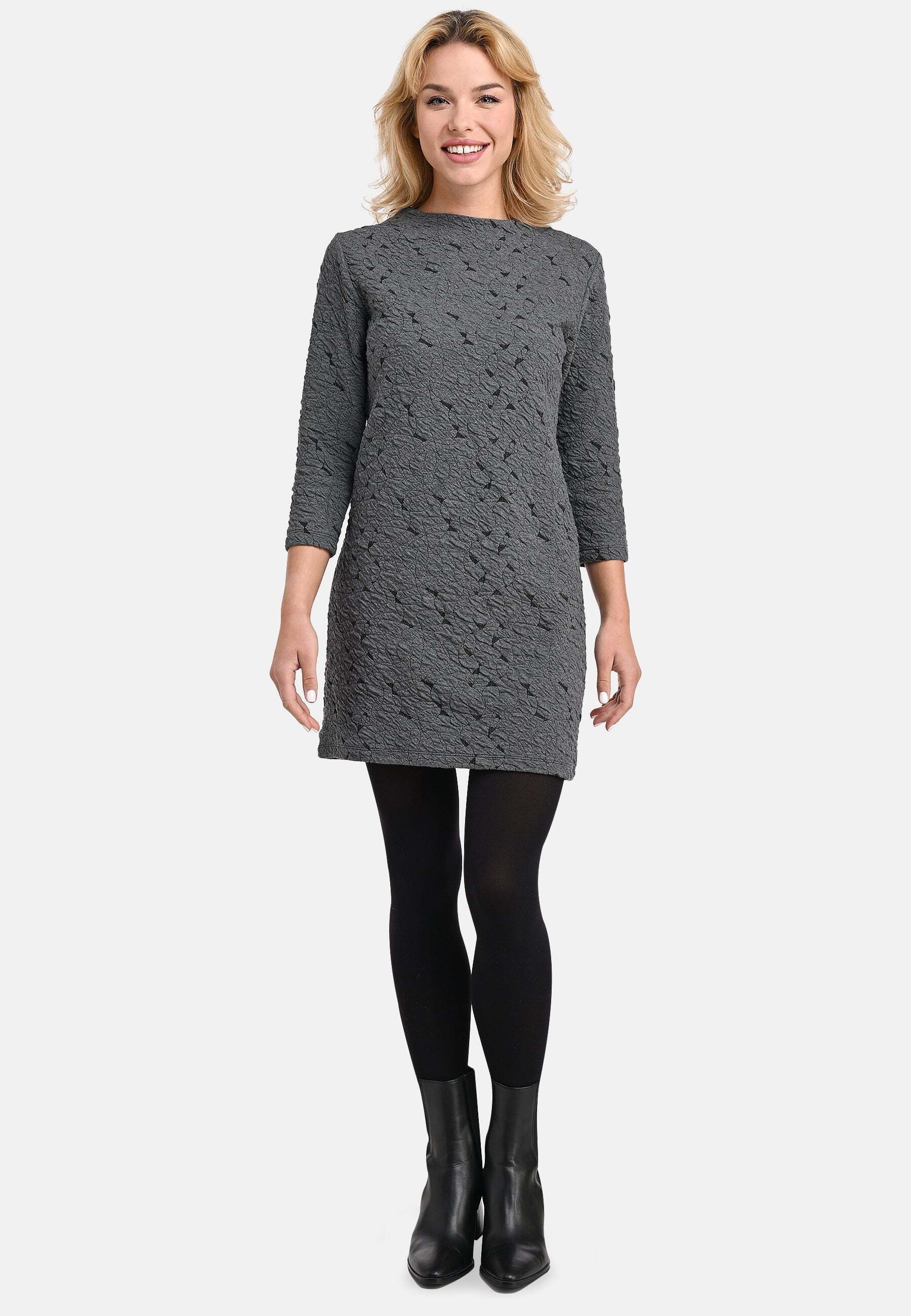 BICALLA Midikleid Dress Jacq Circles - 06/anthra