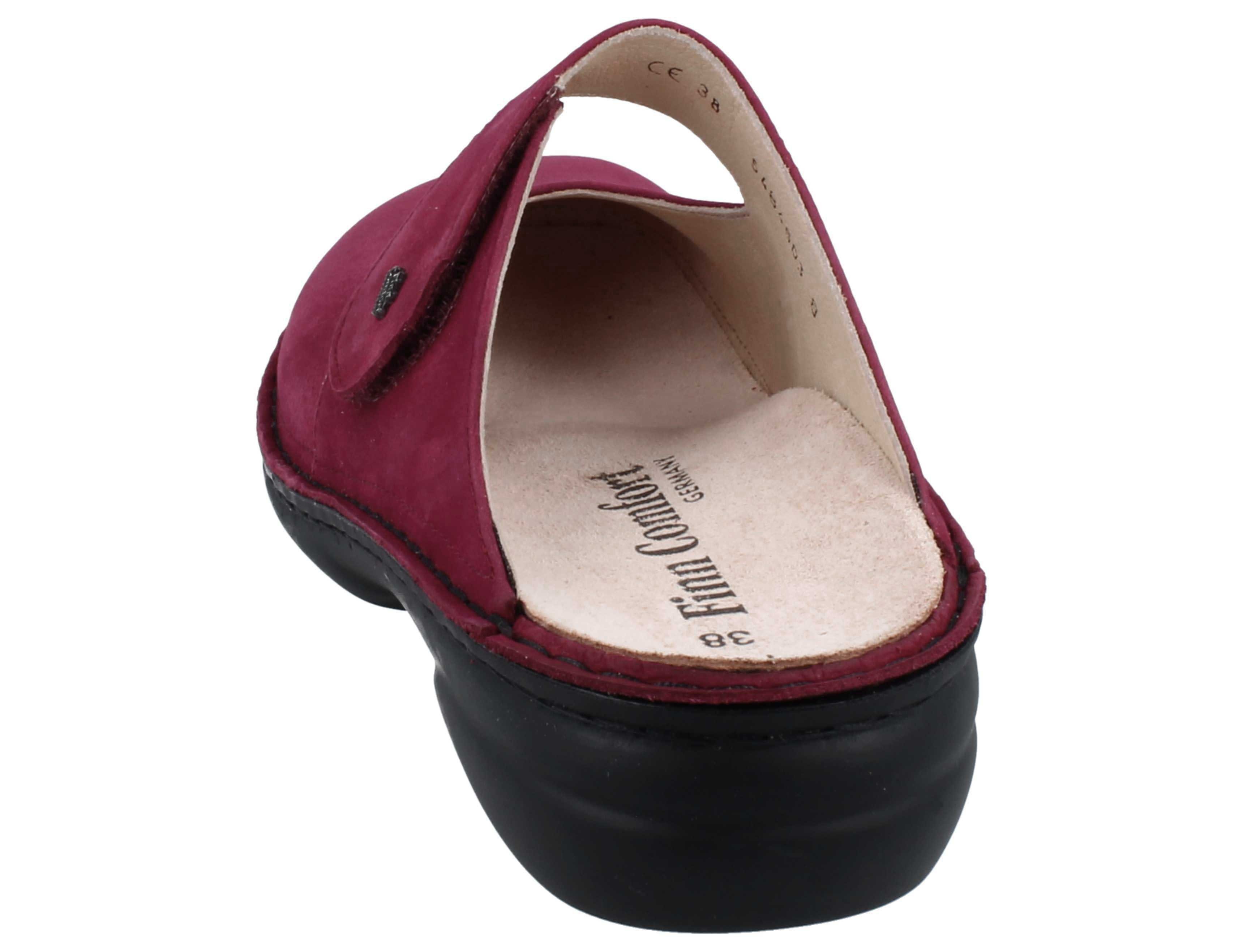 Finn Comfort LIMITIERTE FARBE FINN COMFORT Stanford Damen Clog himbeerfarben Clog Wechselfußbett
