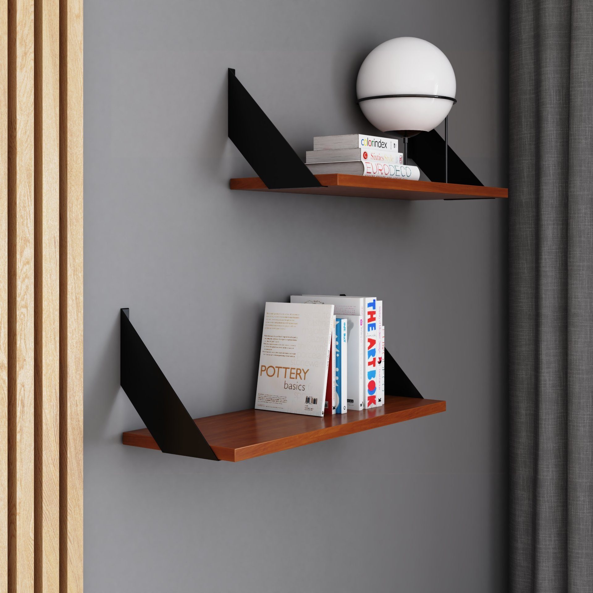 AKKE Wandregal, Hängeregal FLAT modern mit günstig online kaufen