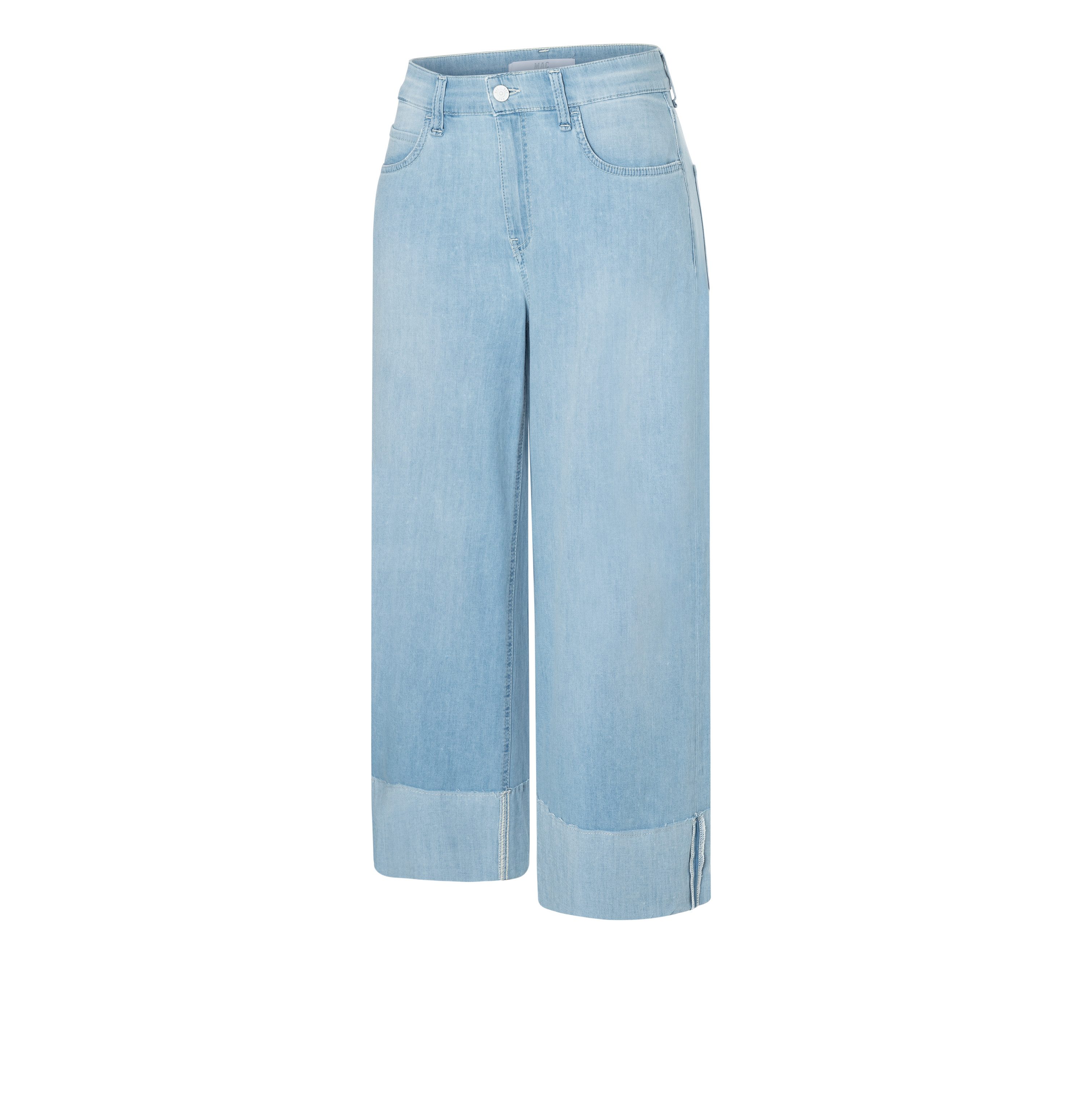 MAC Straight-Jeans NEVADA cropped im Five-Pocket Style