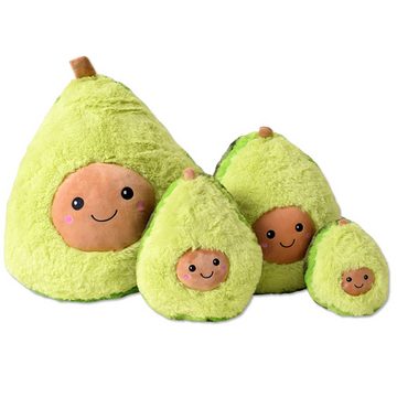 Kuscheltier Plüschtier 40 cm Avocado Frucht Deko Kissen Früchtekissen