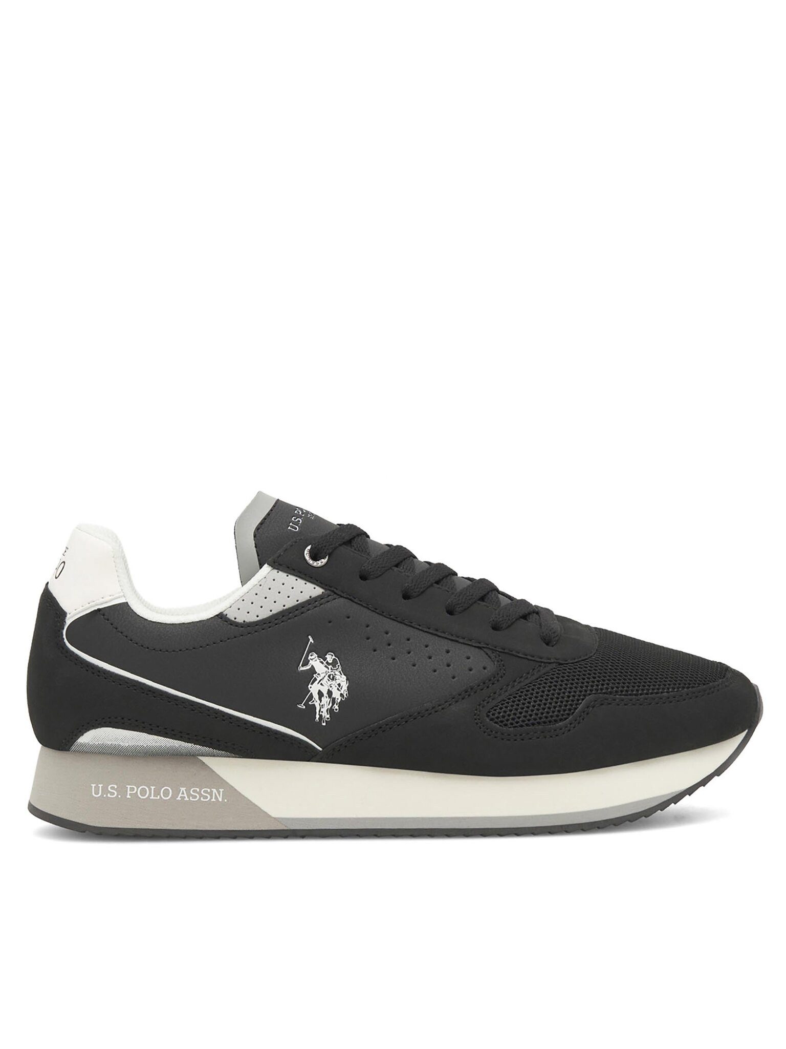 U.S. Polo Assn. U.S. Polo Assn. Sneakers Herren NOBIL003G Schwarz Sneaker günstig online kaufen
