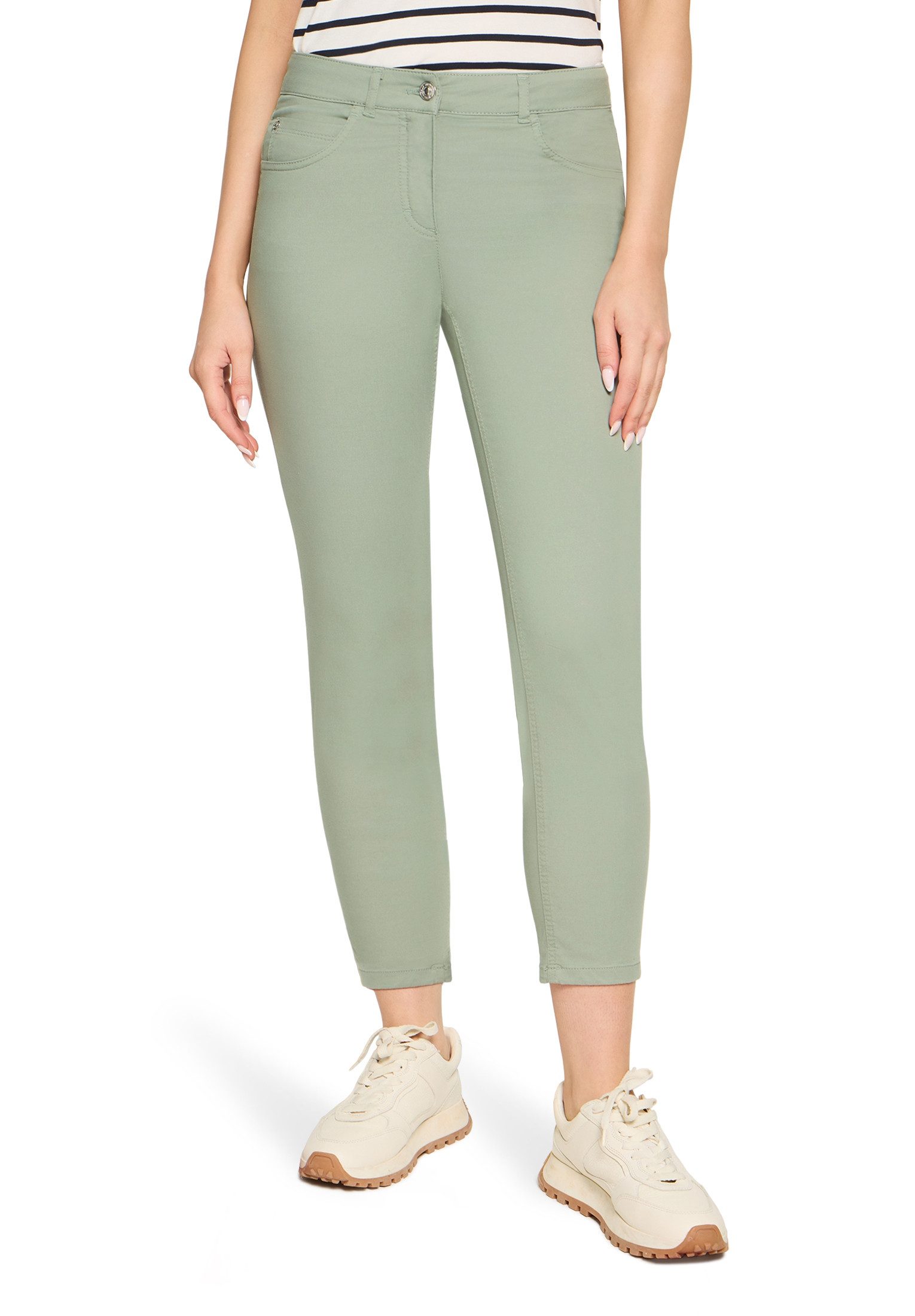 Regular-fit-Jeans Damen mit aufgesetzten Taschen