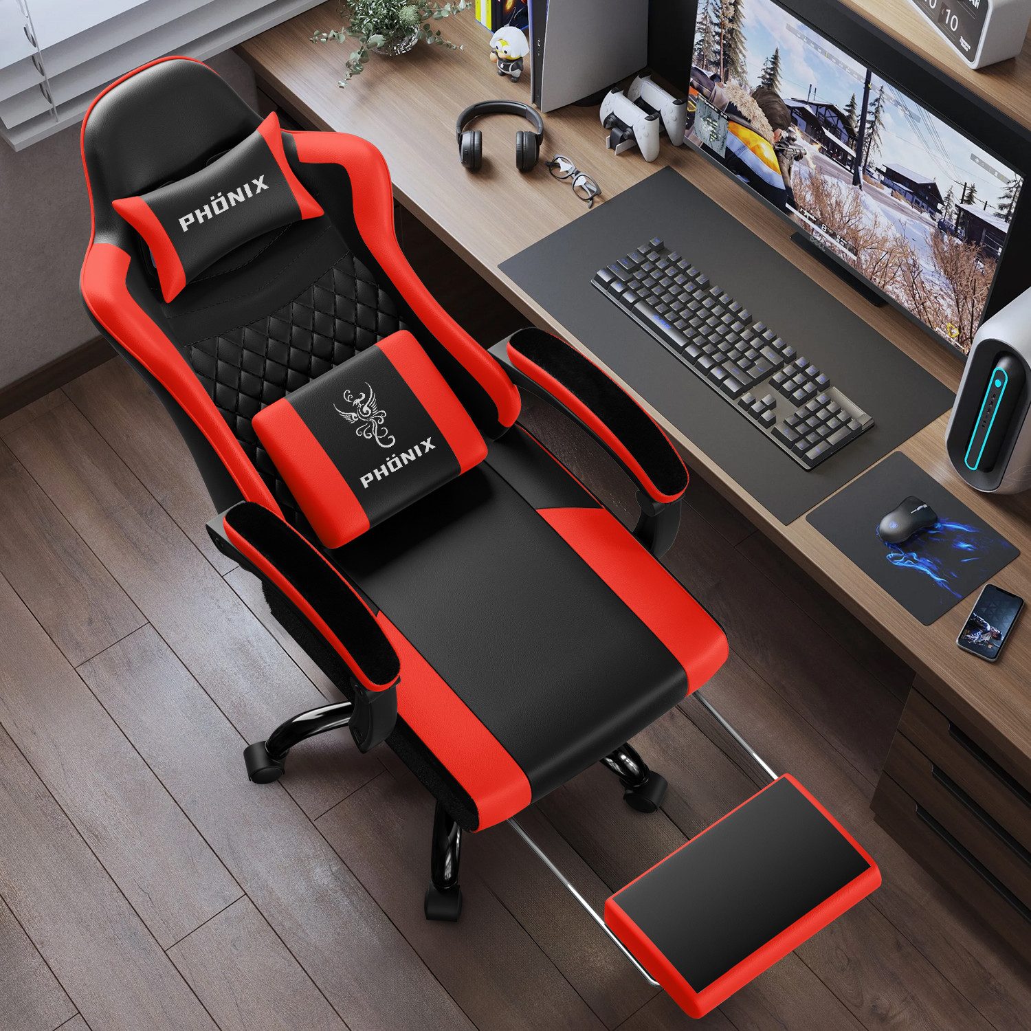 Adormii Gaming-Stuhl Gaming Stuhl ergonomisch Gaming günstig online kaufen