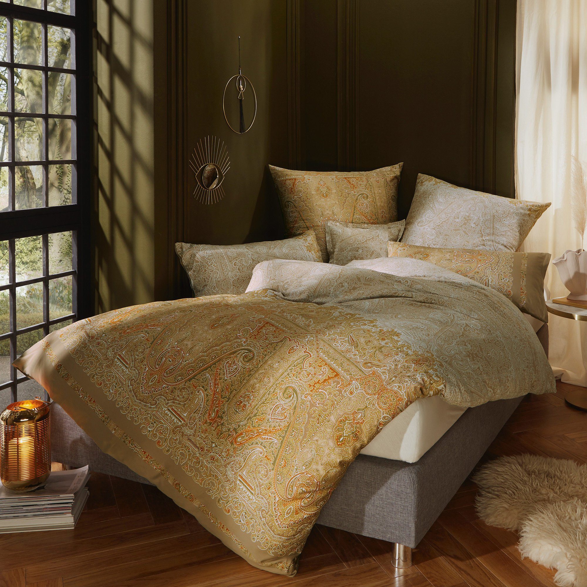 Bassetti Bettwäsche Bettwäsche "Michelle V6", Mako-Satin, Ornamente günstig online kaufen