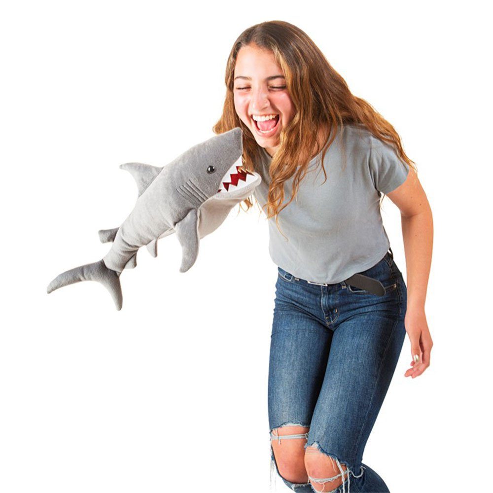 Folkmanis Handpuppen Handpuppe Folkmanis Handpuppe Hai 2064 (Packung)