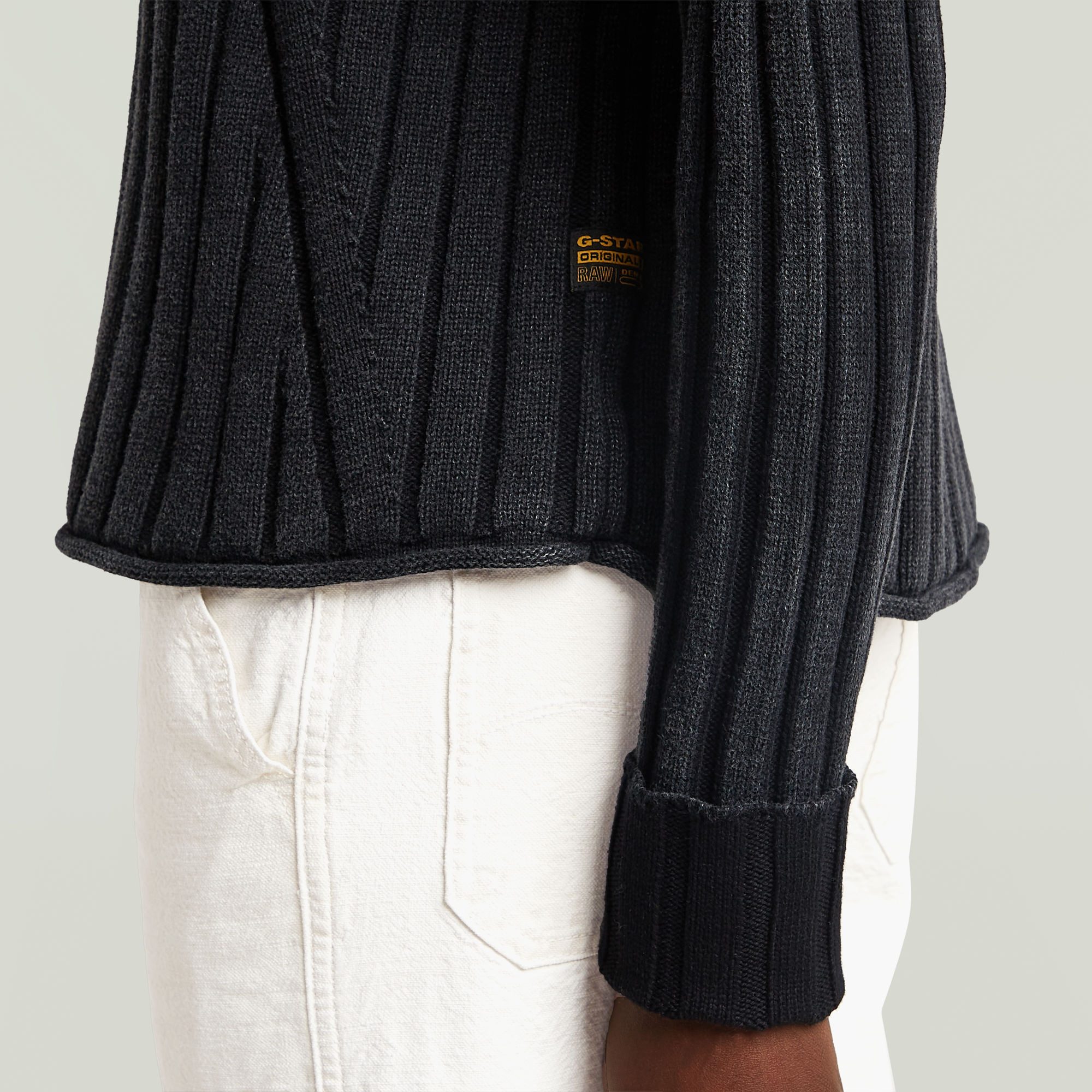 G-STAR Strickpullover Washed loose turtle knit wmn