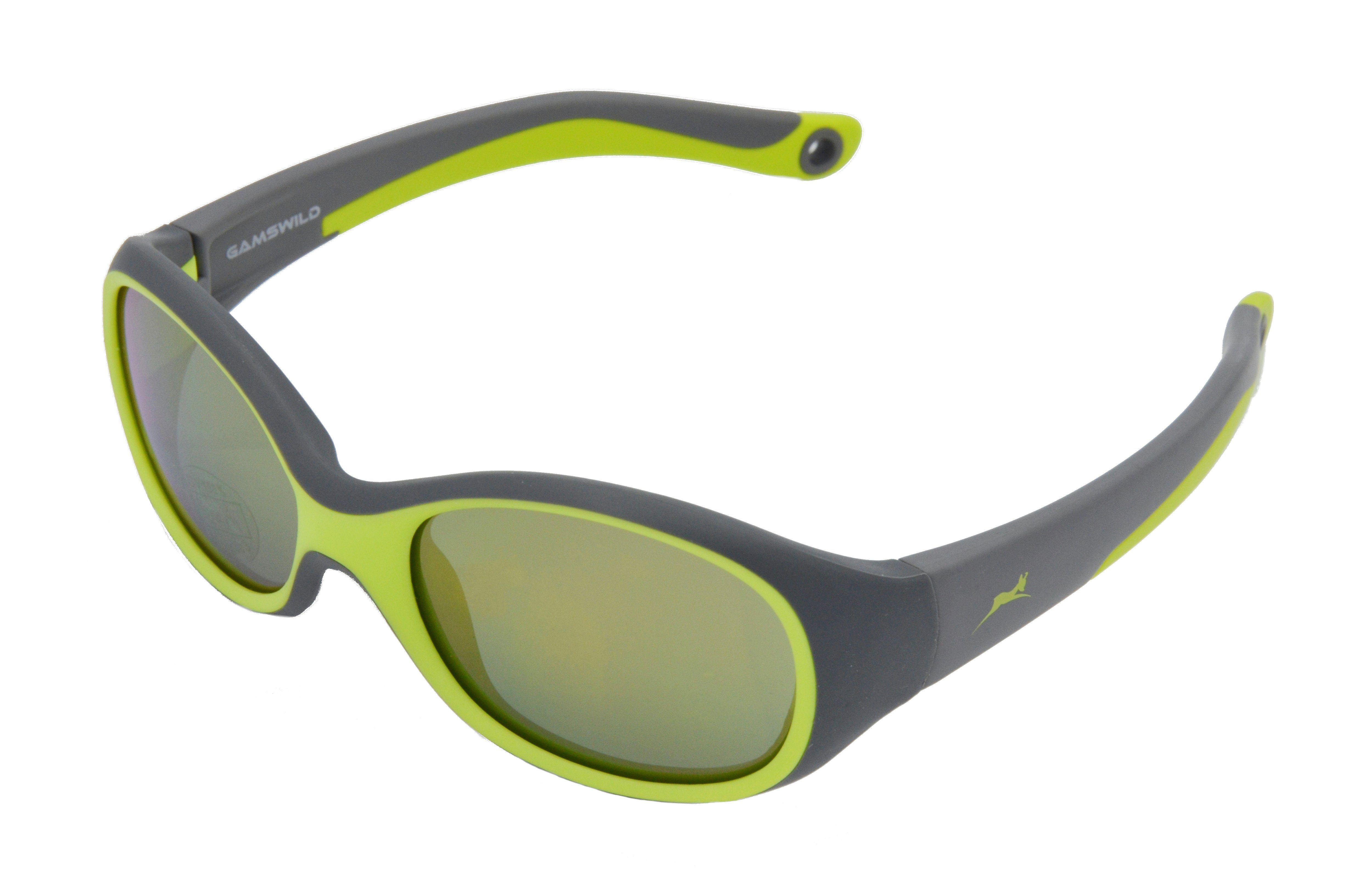 Sonnenbrille UV400 GAMSKIDS Kinderbrille 3-6 Jahre Kleinkindbrille Mädchen Jungen