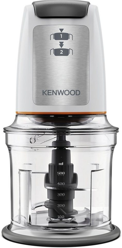 KENWOOD Zerkleinerer Easy Chop CHP61.100WH, 500 W, mit Mayonnaise-Funktion,  Mit Mayonnaise Zubehör und