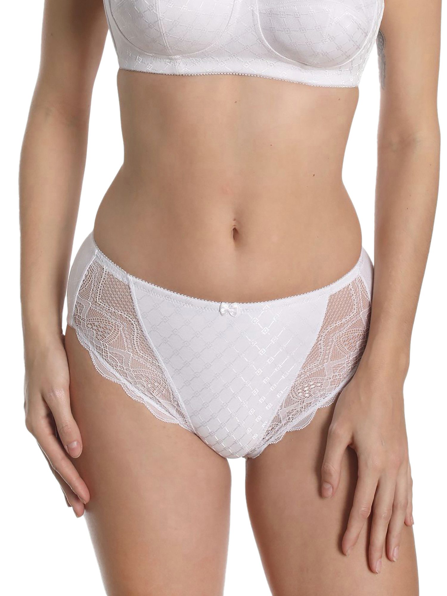 Sassa Miederslip Miederslip COTTON JACQUARD (Spar-Set, 2-St) Formender Shaper, Jacquard-Material mit hohem Baumwollanteil