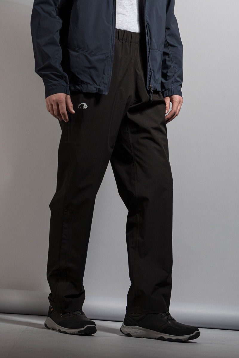TATONKA® Regenhose Hempton (2.5-Lagen-Material, PFC-frei) schwarz Herren