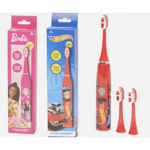AURUM Elektrische Kinderzahnbürste Kinderzahnbürste Toothbrush Barbie oder Hot Wheels