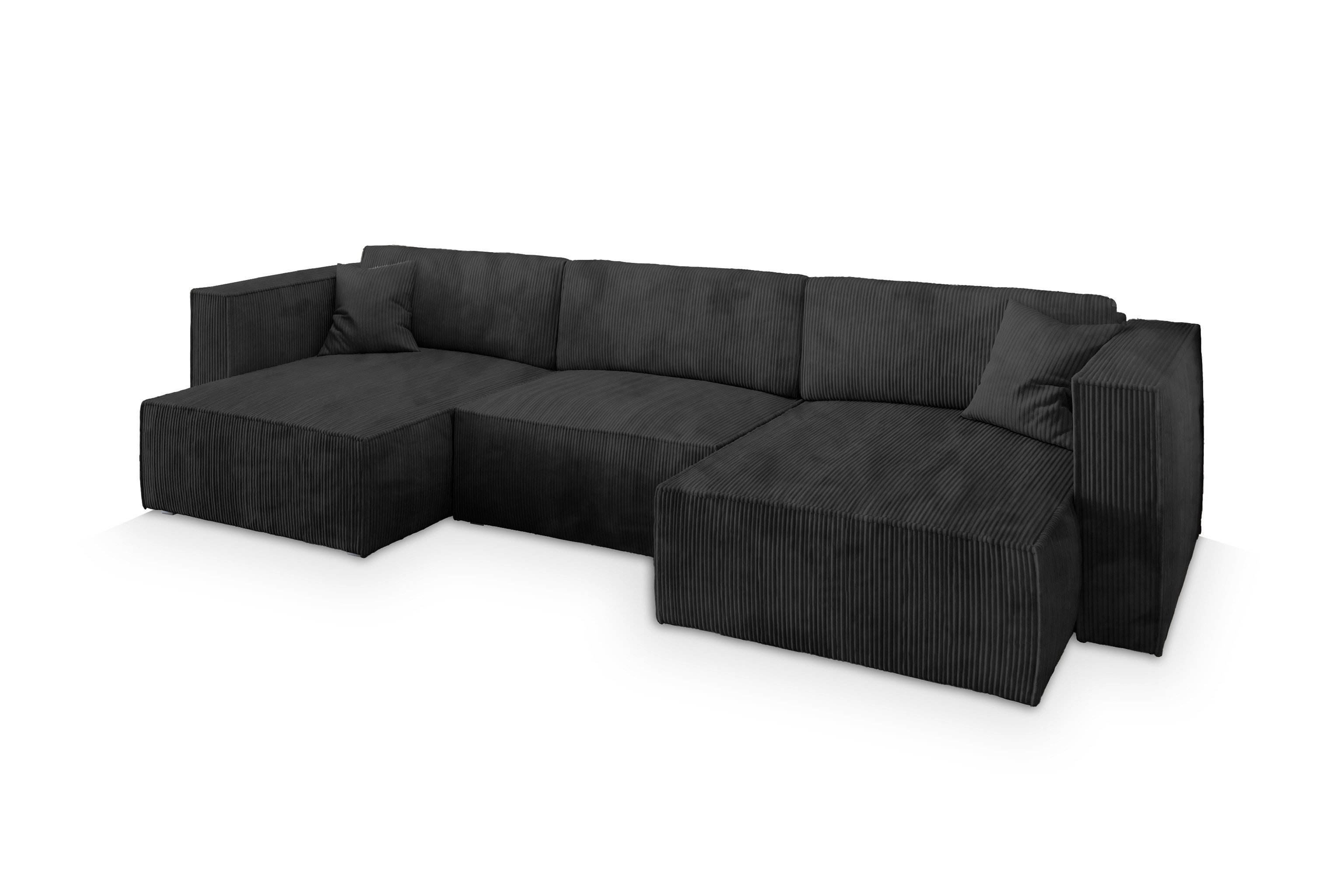 Masseno Ecksofa SARMO mit Schlaffunktion U-Form, günstig online kaufen