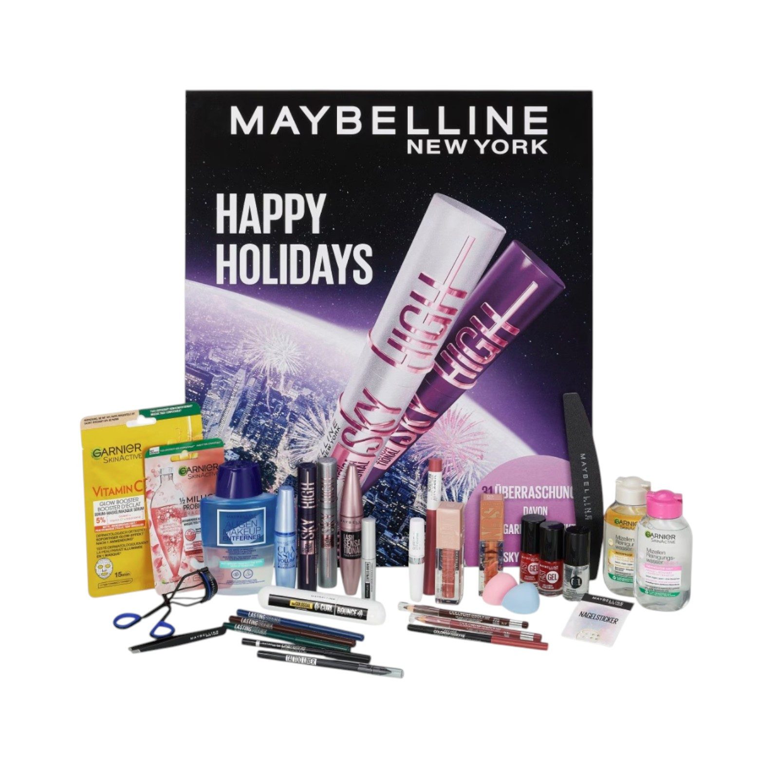 MAYBELLINE NEW YORK Календарі Календарі New York Happy Holidays 31 Days (31-tlg)
