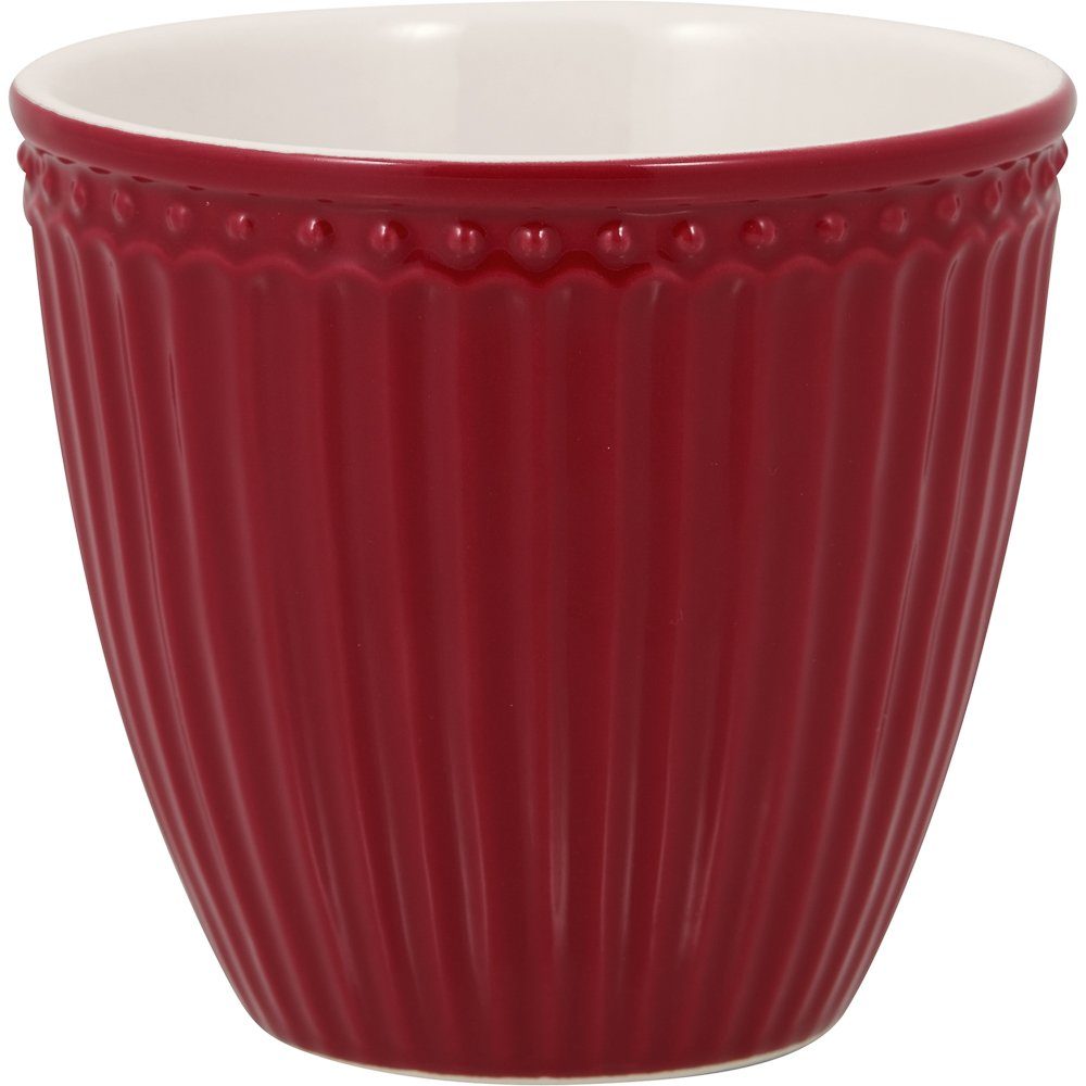 ALICE Greengate Becher RED Cup Rot CLARET Greengate Latte