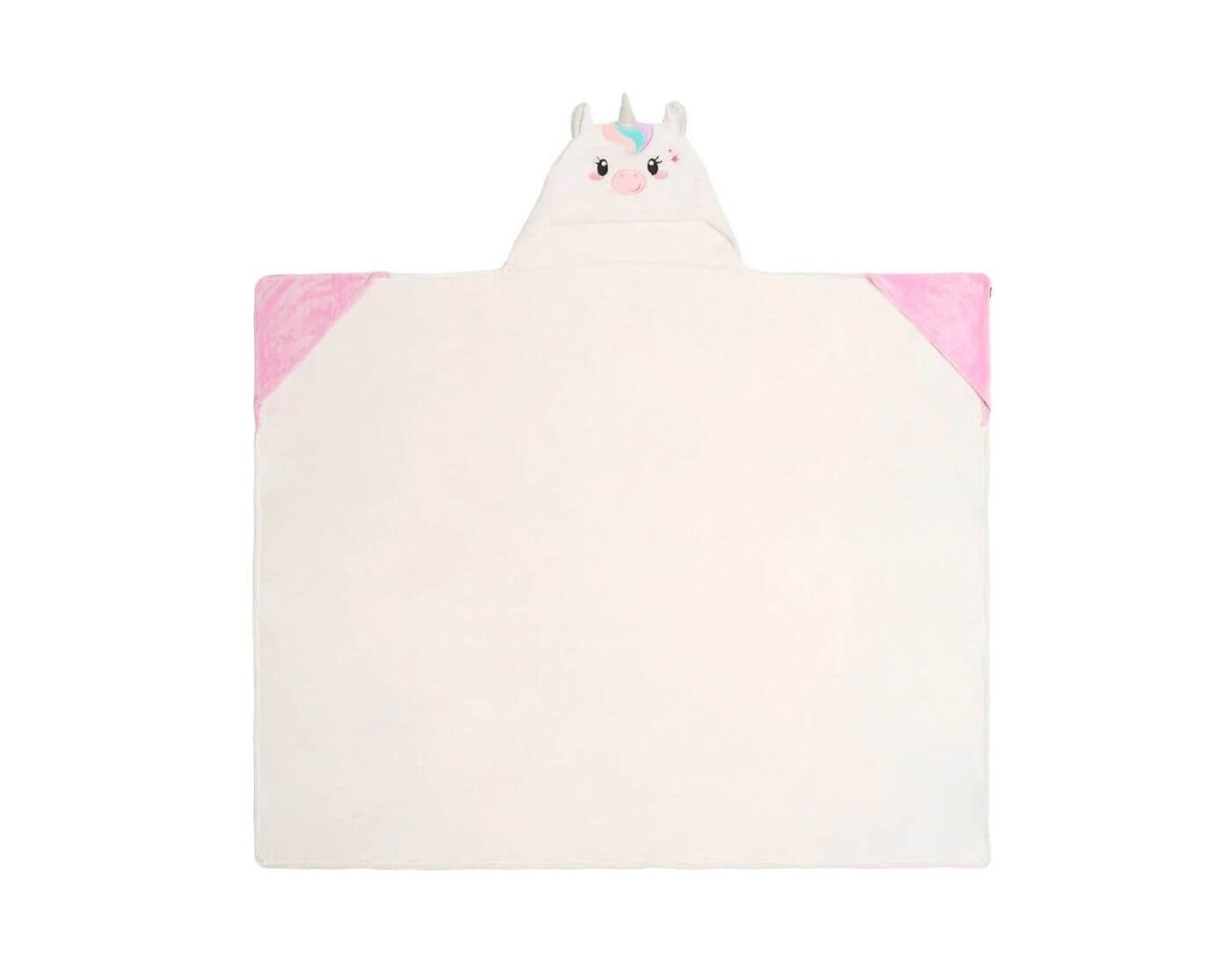 Legami Dekokissen Decke Mit Kapuze - Cosy Hugs - Einhorn