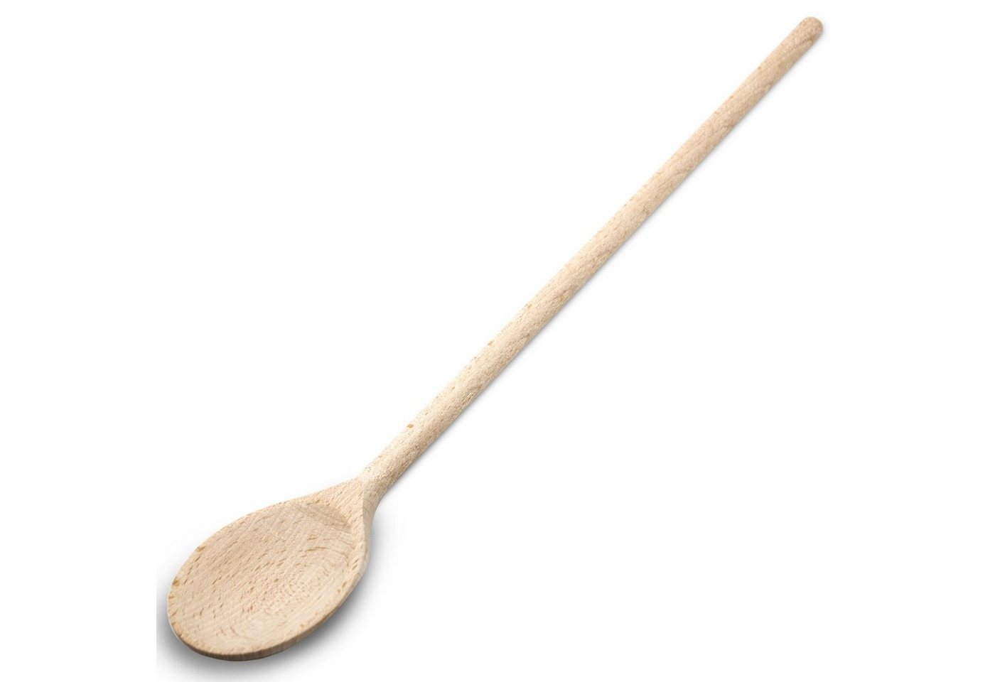 Landshop24 Kochlöffel Holzkochlöffel Grossküchen Kochlöffel runder Kopf Holzlöffel 100 cm, Hergestellt in Deutschland