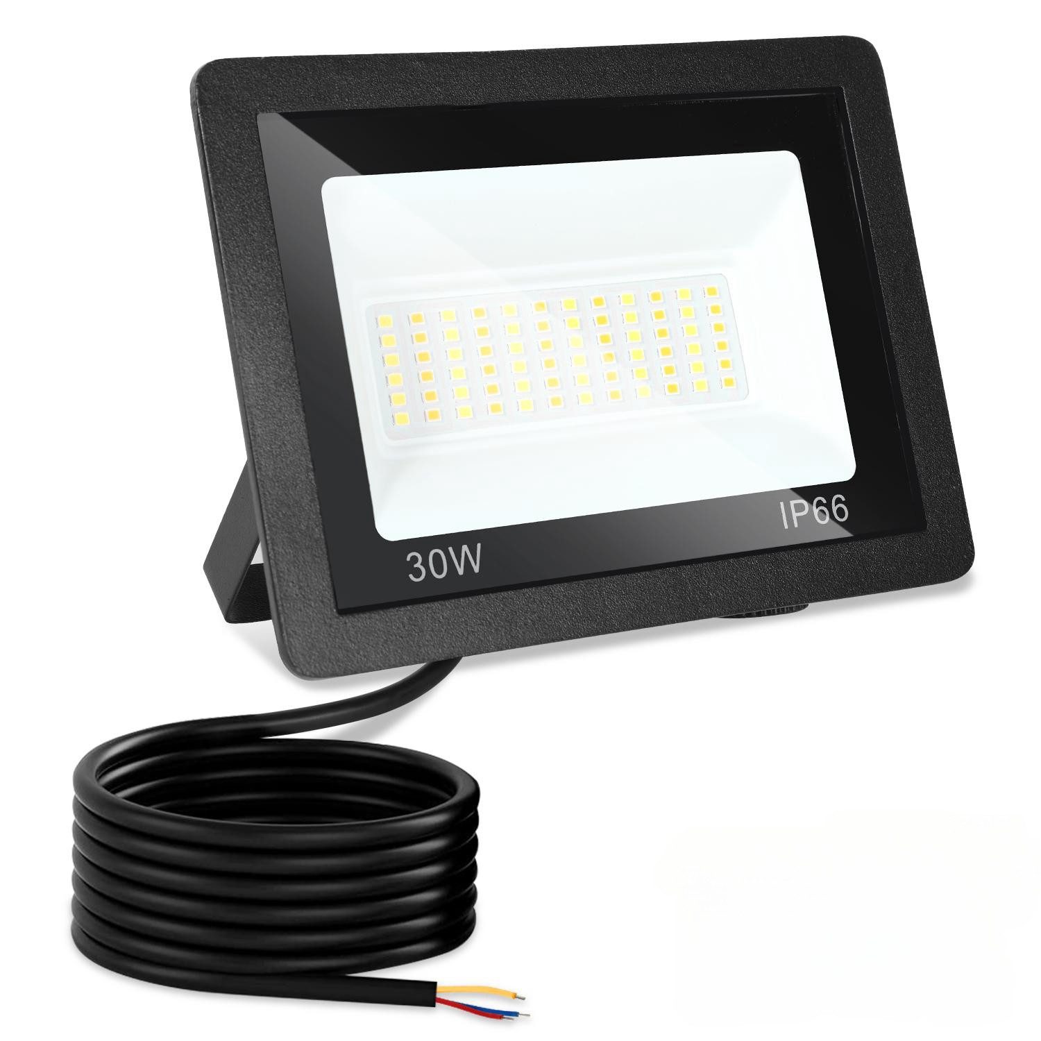 Clanmacy LED Flutlichtstrahler LED Fluter LED günstig online kaufen