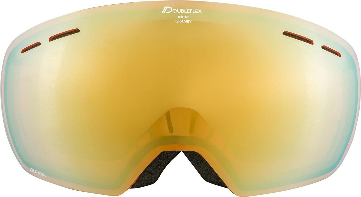 black-pumpkin Alpina Q-LITE matt GRANBY Sports Skibrille