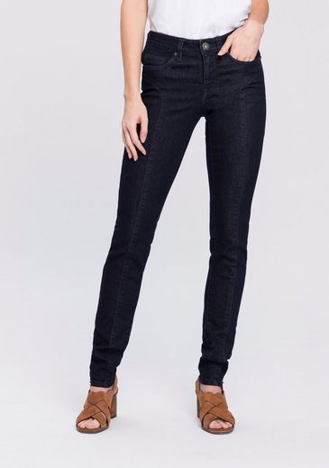 Arizona Slim-fit-Jeans mit modischen Nahtverläufen auf der Front - NEUE KOLLEKTION