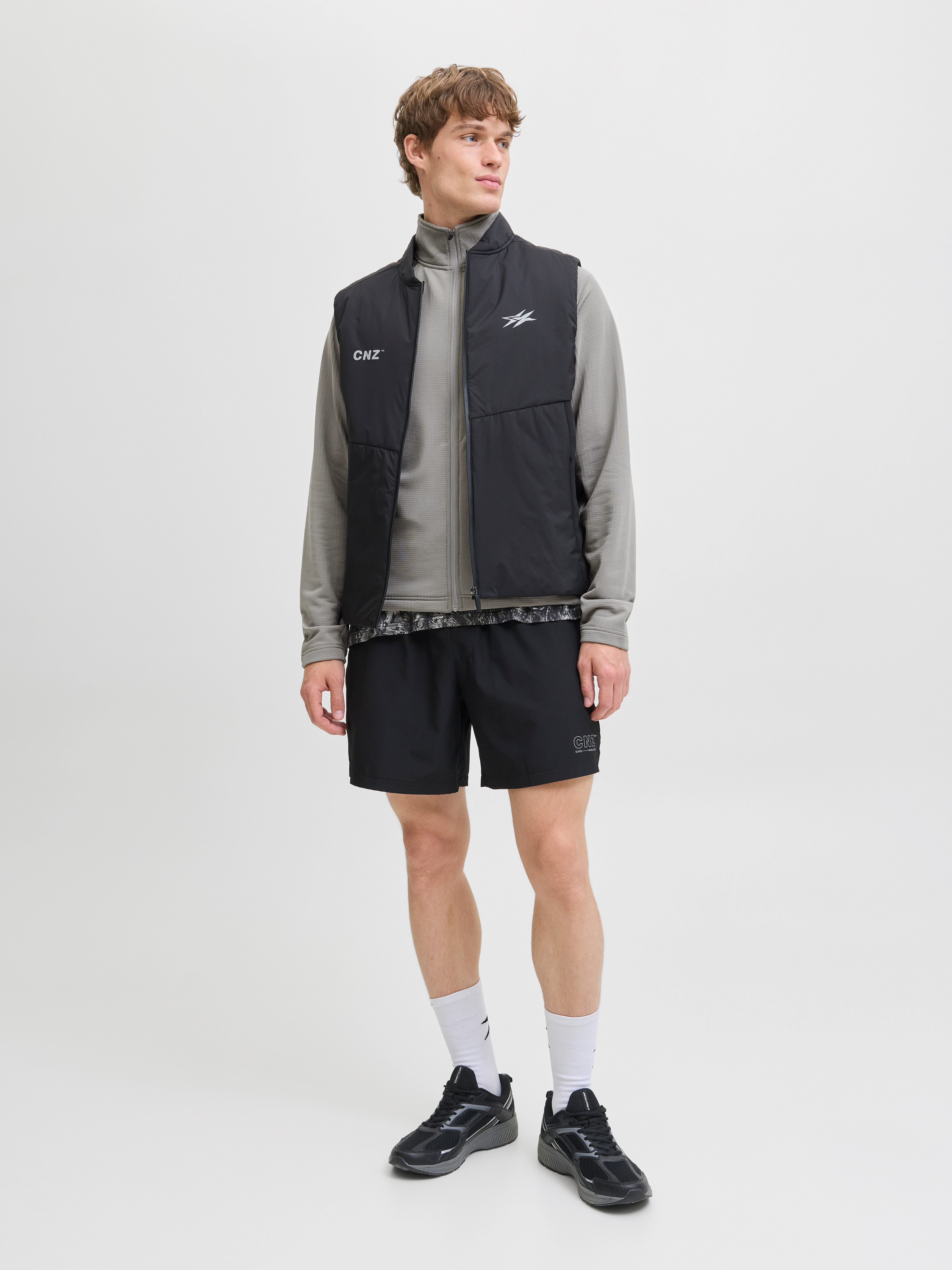 Jack & Jones Sweatjacke JCOCNZ STRUCTURE FULL ZIP SN