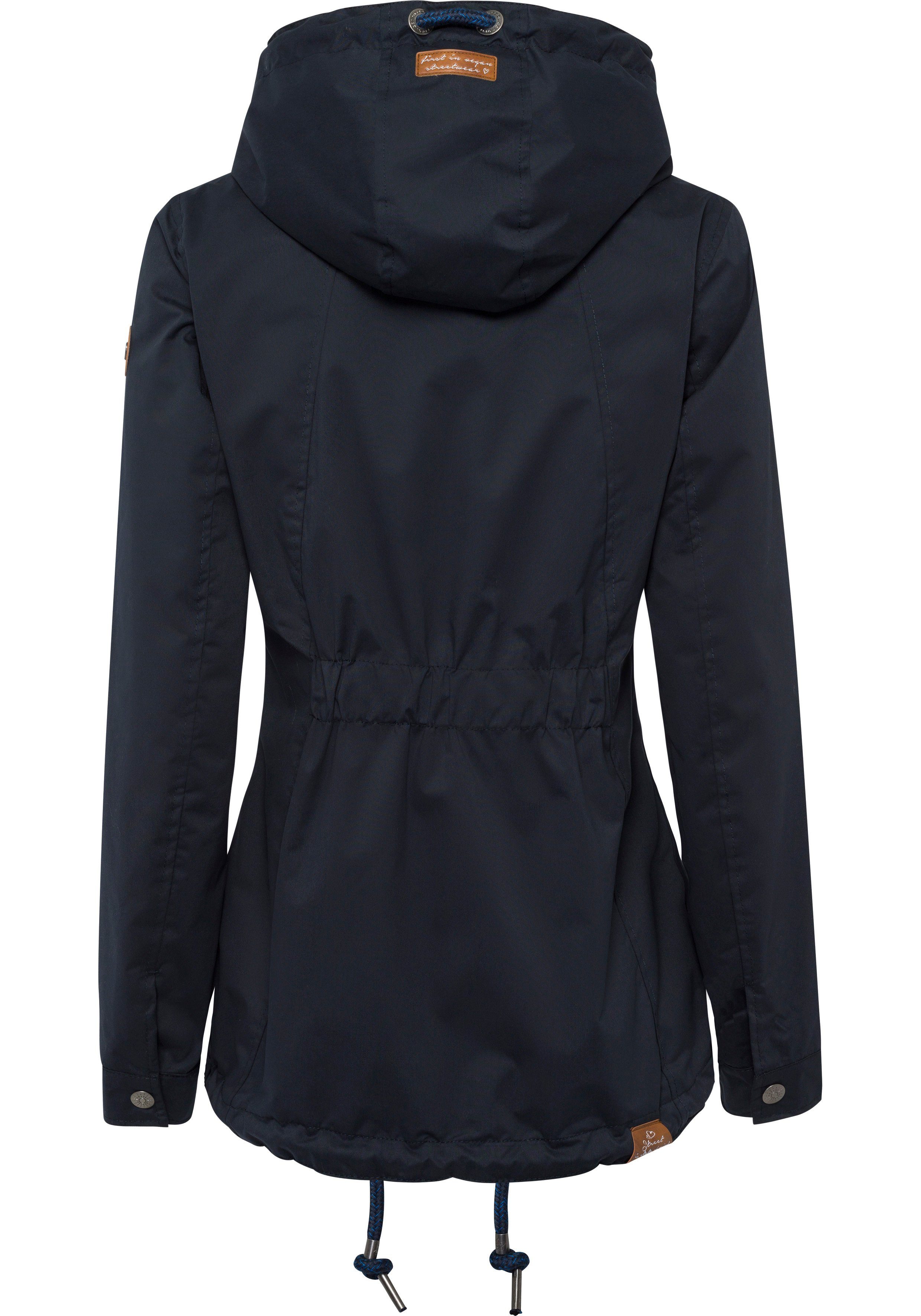 NAVY UNI Funktionsjacke ZUZKA Übergangs-Outdoor-Jacke repelent Water O stylische Ragwear ZUZKA 2028 coating