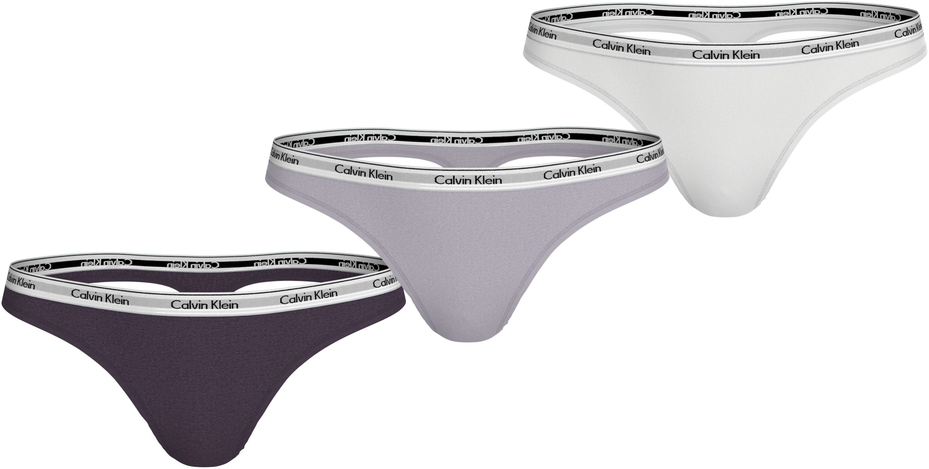 Tanga 3 PACK THONG (LOW-RISE)