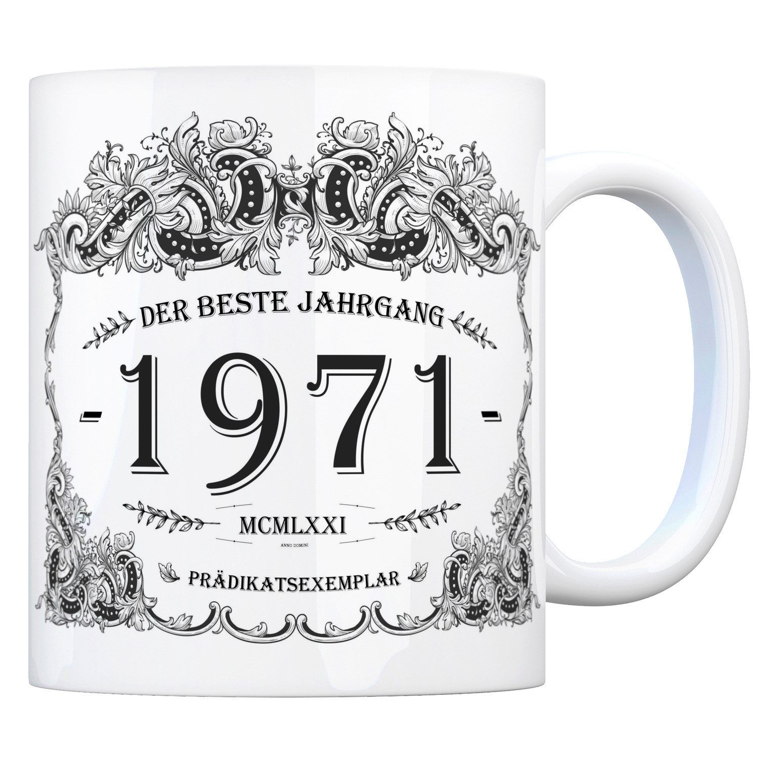 Tasse 1971 der beste Jahrgang Kaffeebecher Tasse Kaffeetasse Geburtsjahr