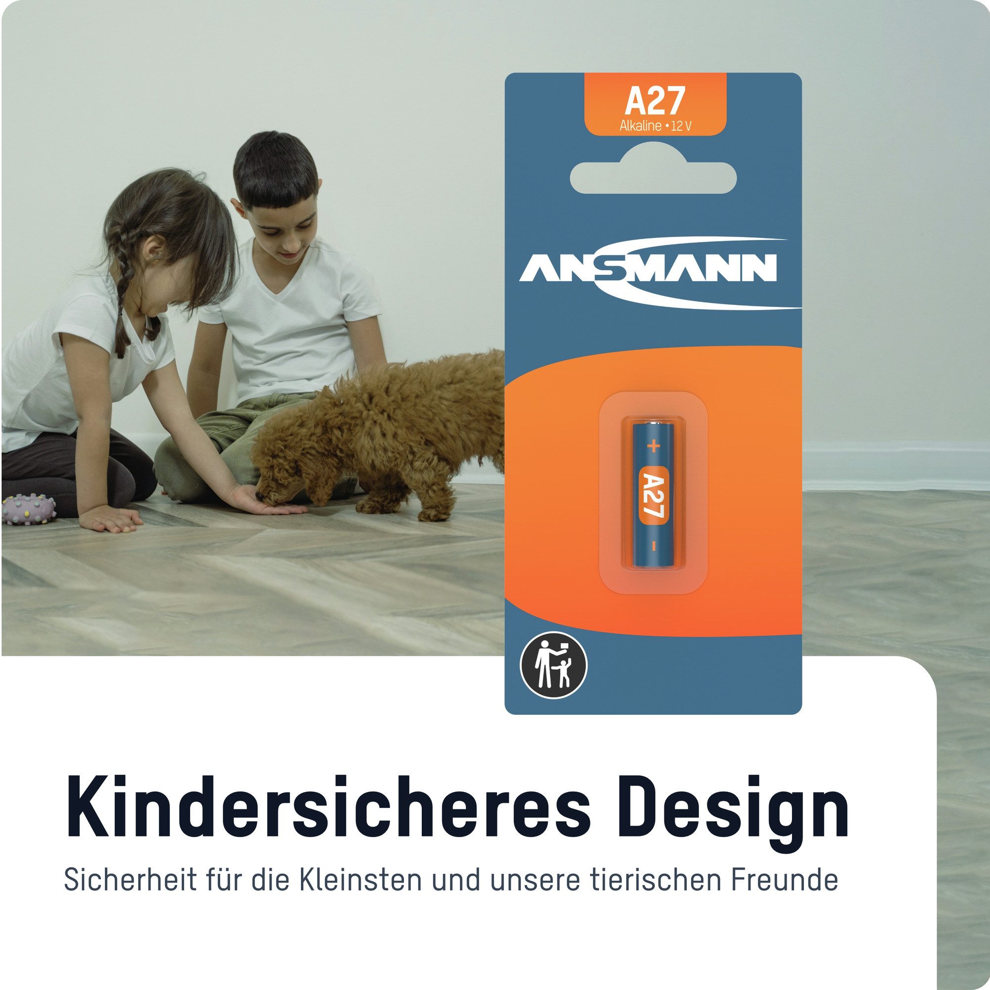 ANSMANN AG Spezial-Batterie A27 / LR27 Batterie