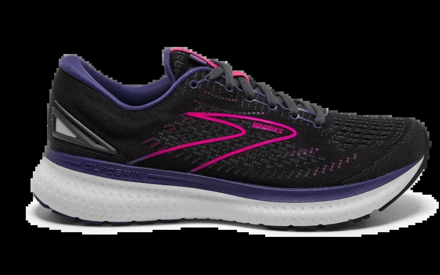 Brooks Glycerin 19 Laufschuh Black/Ebony/Pink