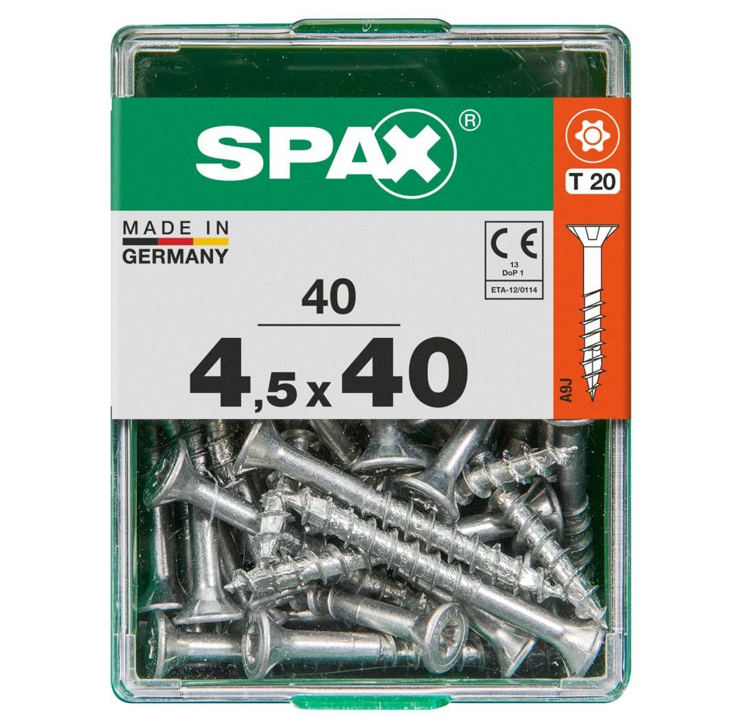 SPAX Holzbauschraube Spax Universalschrauben 4.5 x 40 mm TX 20 - 40