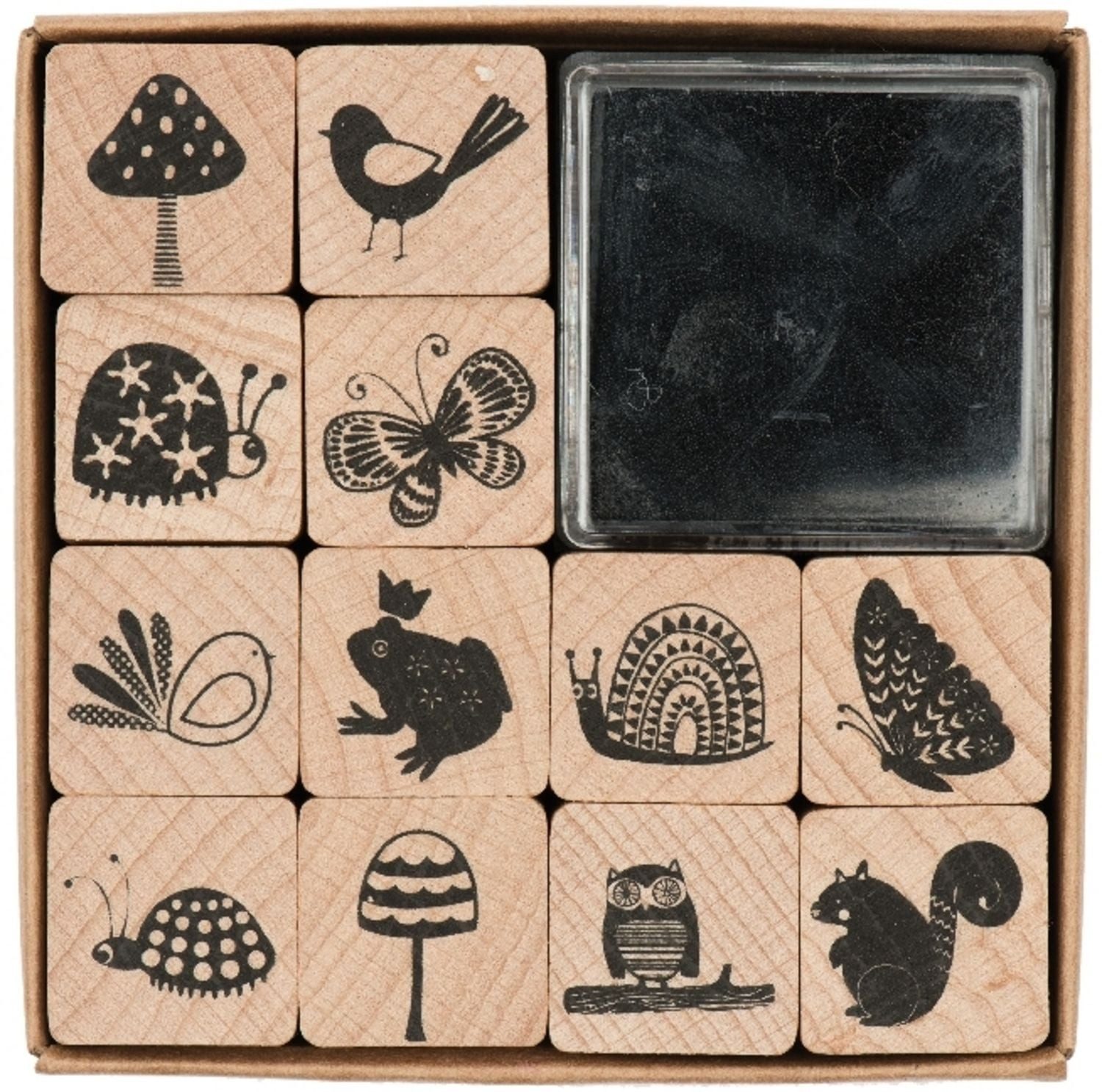 Rico Design Stempel Stempelset IM WALD