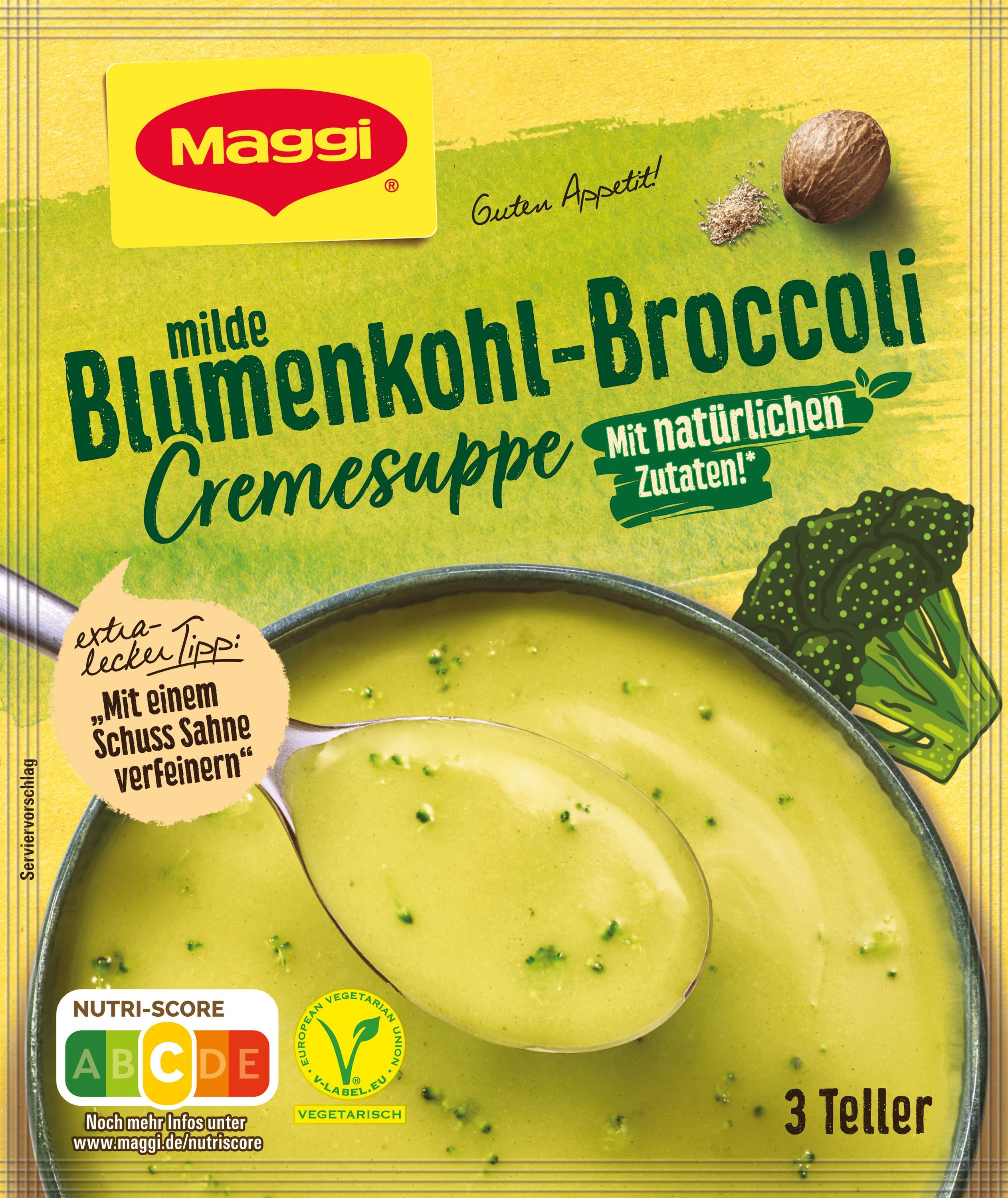 MAGGI Fertiggericht, Maggi Blumenkohl-Broccoli Cremesuppe