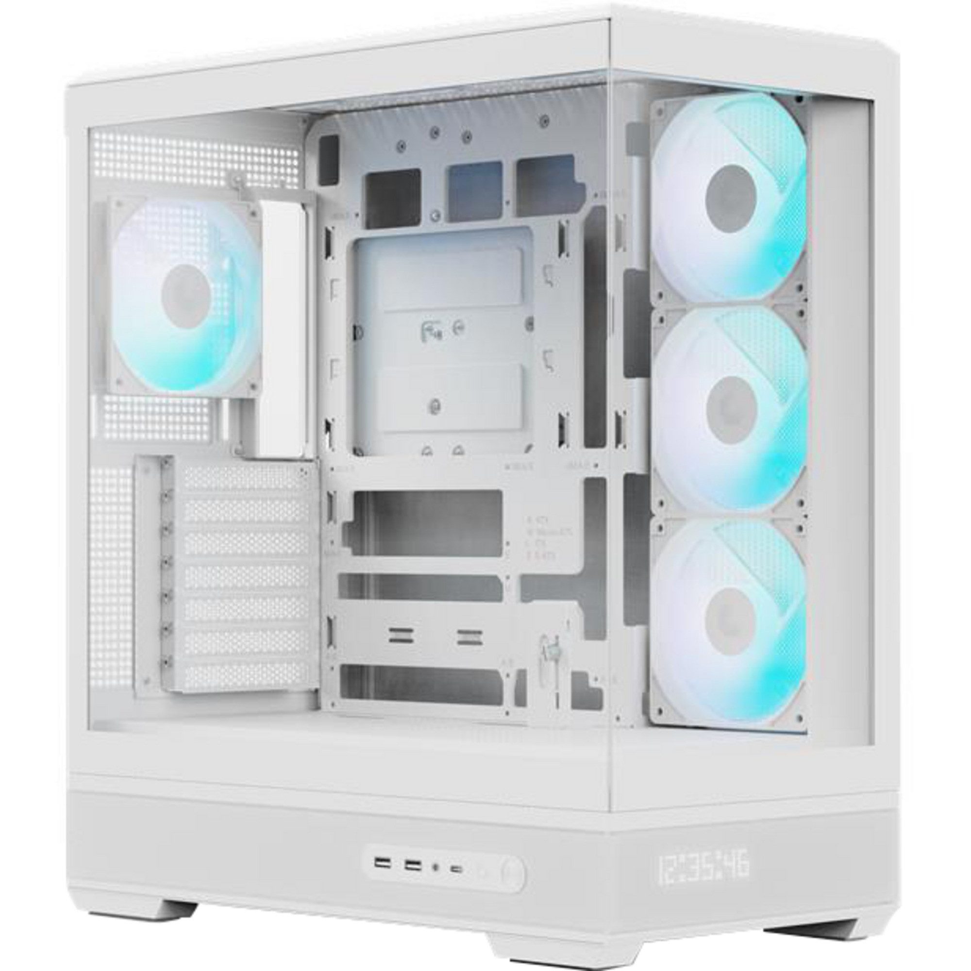Aerocool PC-Gehäuse Aerocool P500B Digi-WT-v1, Tower-Gehäuse