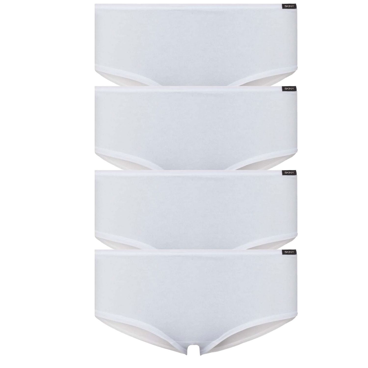 Skiny Slip Basic modische Pantys, Logo, im 4er SPARPACK