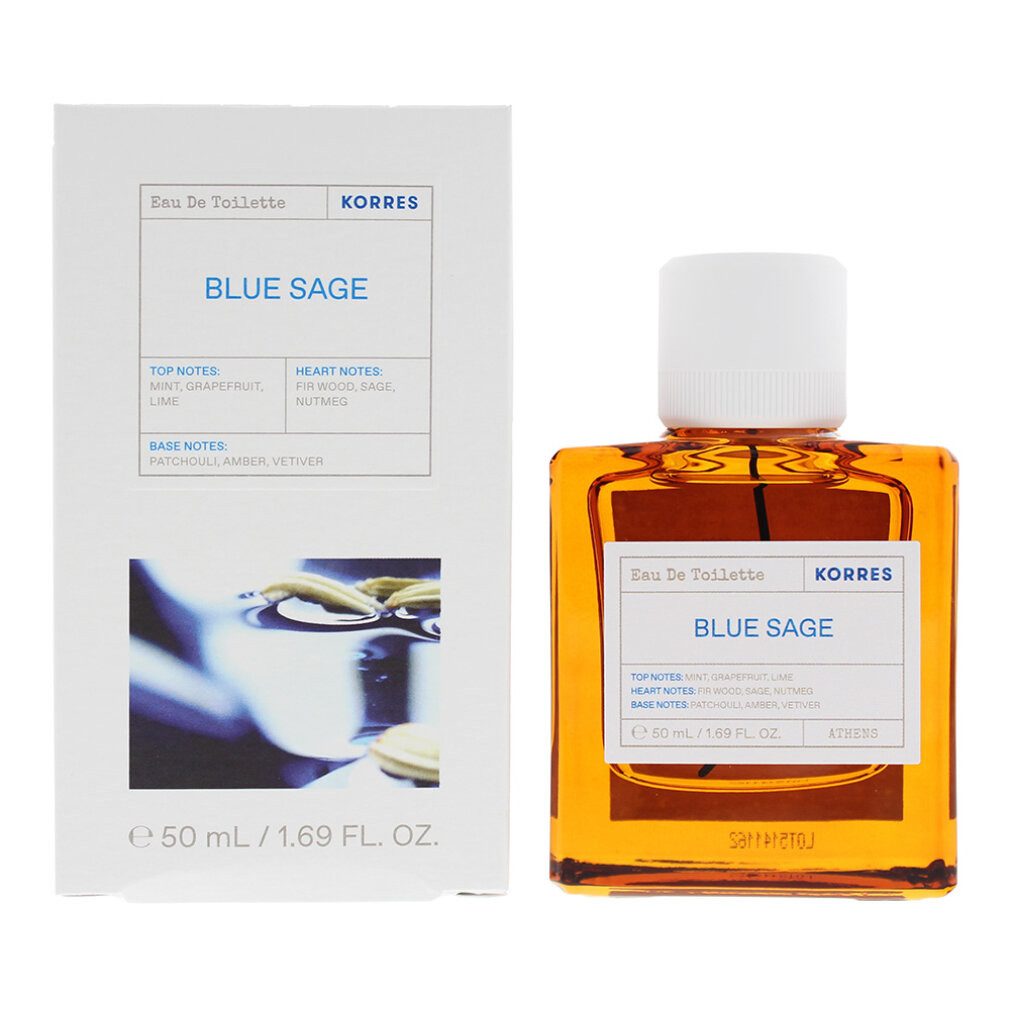 Korres Eau de Toilette Blue Sage Eau De Toilette 50ml