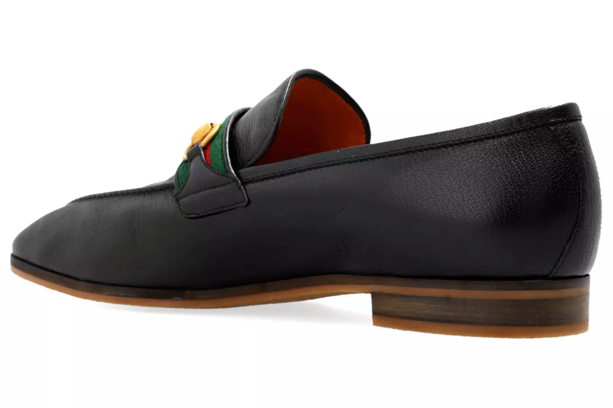 GUCCI Paride Web Horsebit Slip-On Mokassins Loafer Signature Horsebit und Web-Detailing
