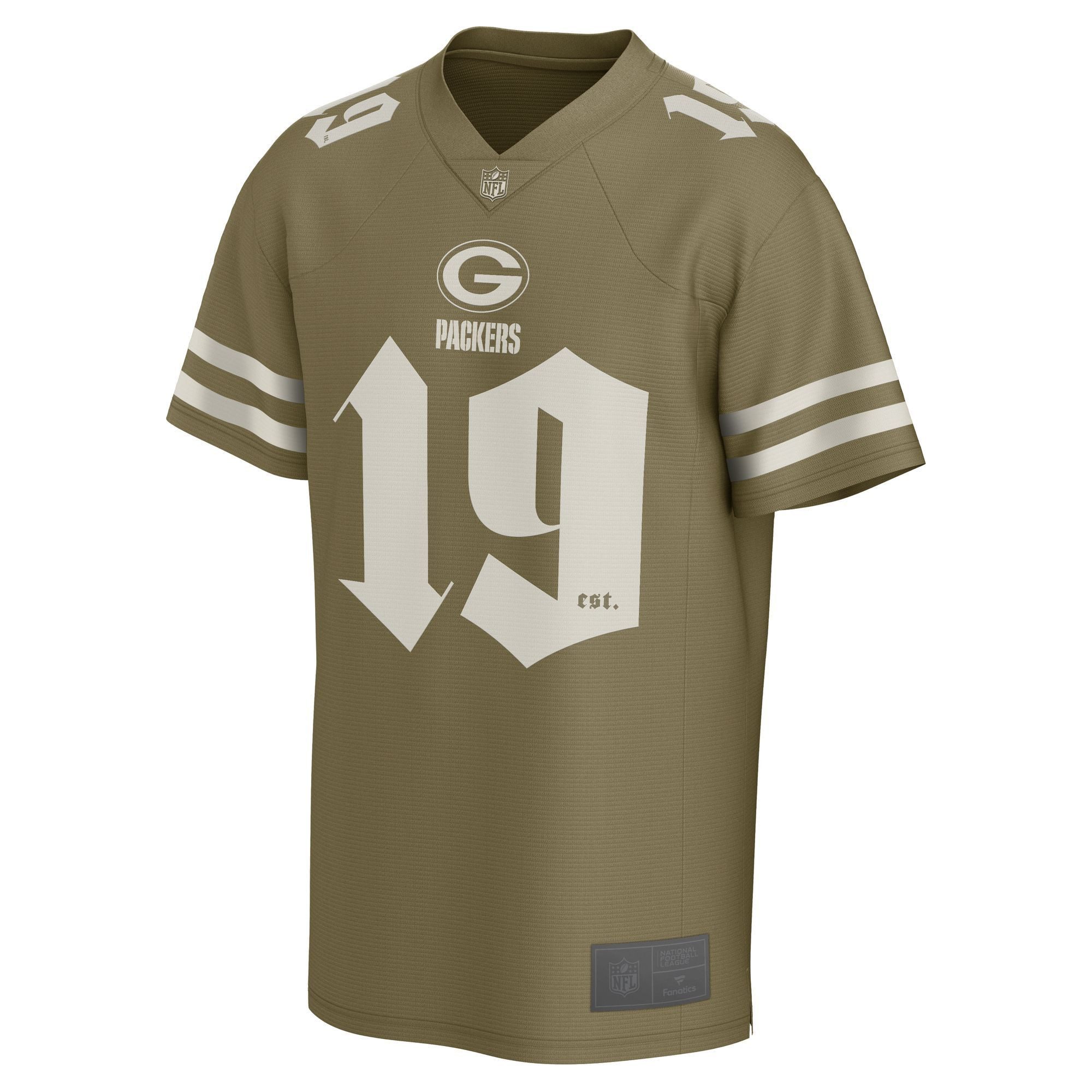 Fanatics Footballtrikot Green Bay Packers GOTHIC NFL Supporters Jersey günstig online kaufen