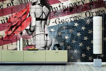 WandbilderXXL Fototapete Revolution, glatt, Retro, Vliestapete, hochwertiger Digitaldruck, in verschiedenen Größen