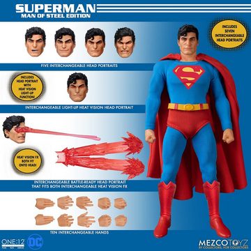 MEZCO Actionfigur Superman One:12 Actionfigur DC Comics, Man of Steel