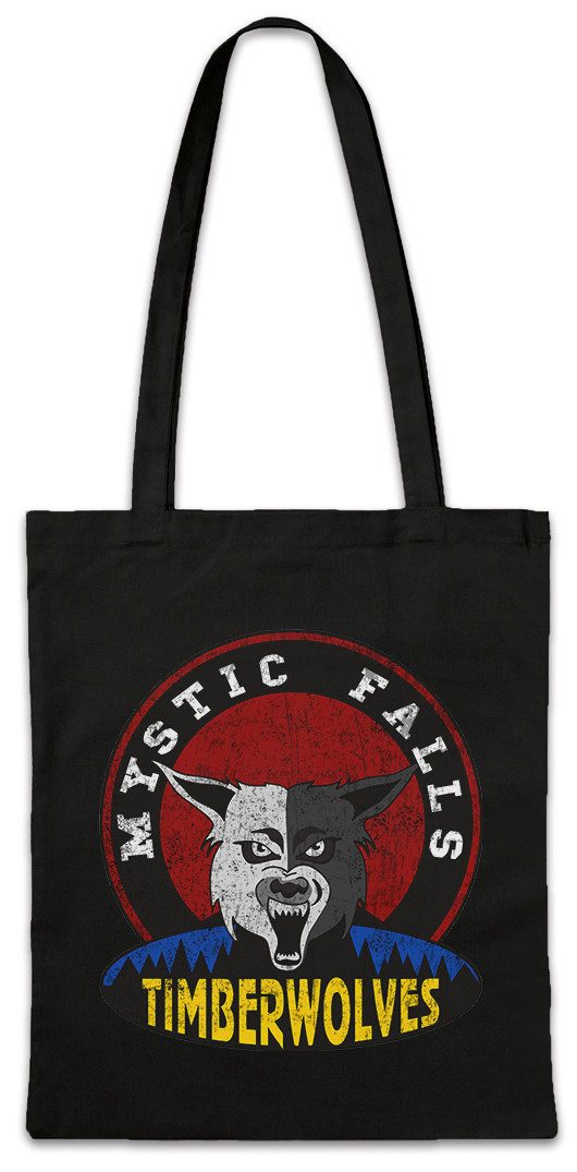 Beuteltasche Mystic Falls Timberwolves Stofftasche Vampire Football Team Diaries