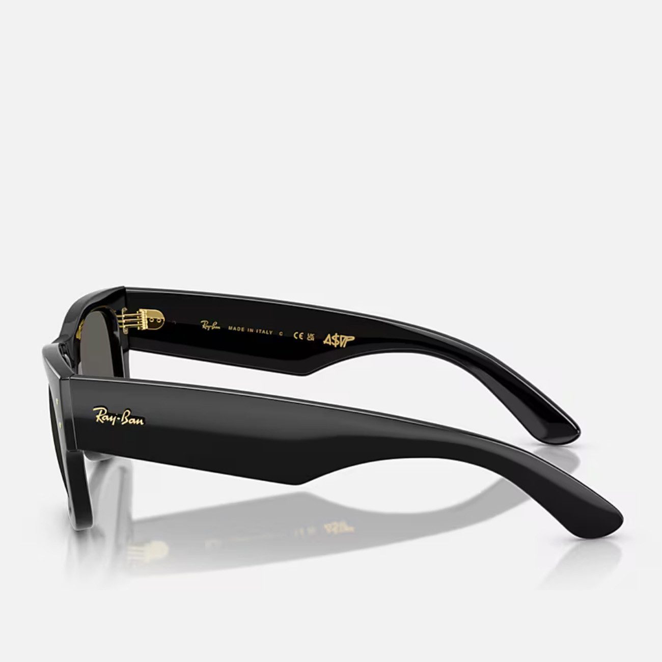 Ray-Ban Sonnenbrille Ray-Ban Mega Wayfarer A$AP Rocky Black Ultra Black