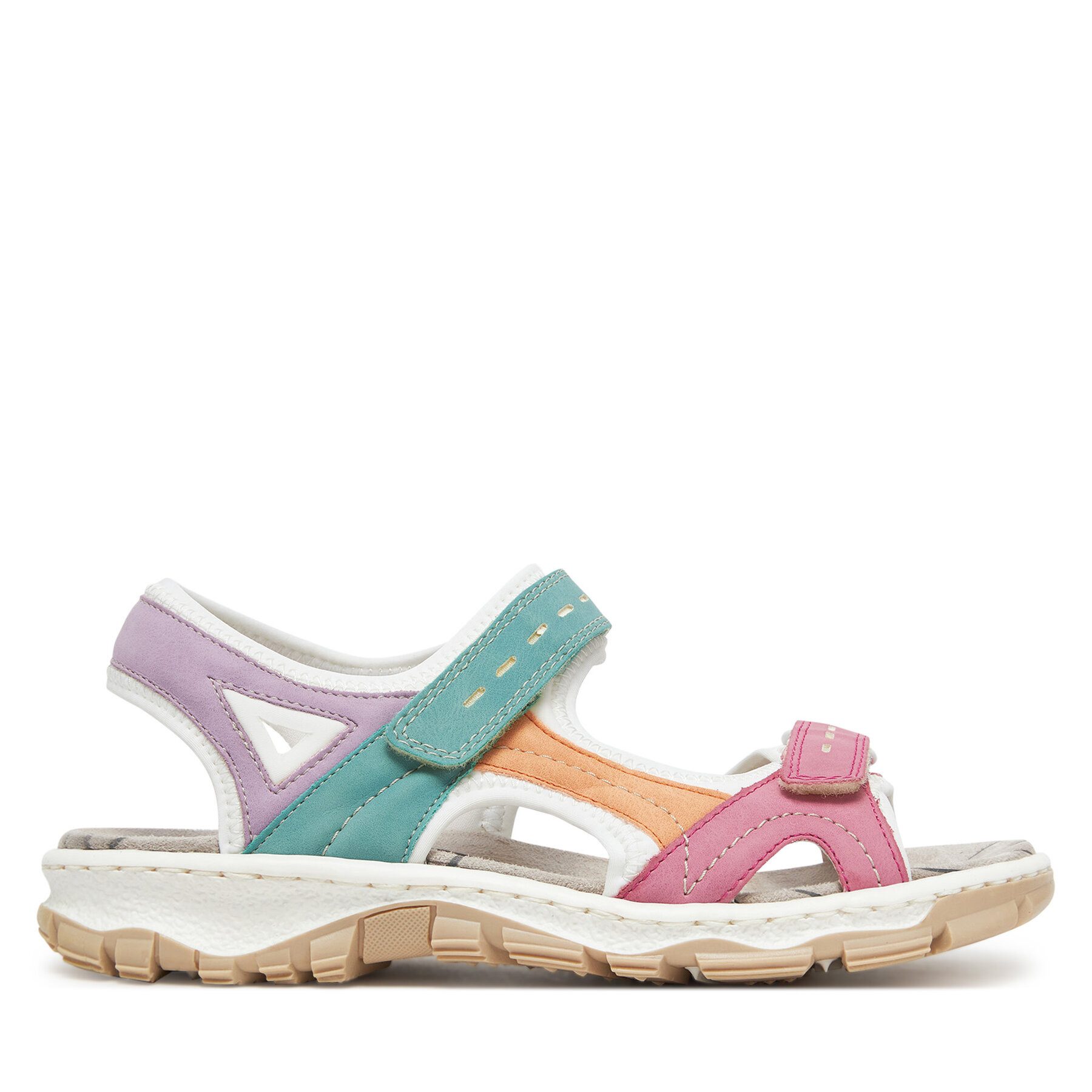 Rieker Rieker Damen-Sandalen Rosa 68866-92 Sandale
