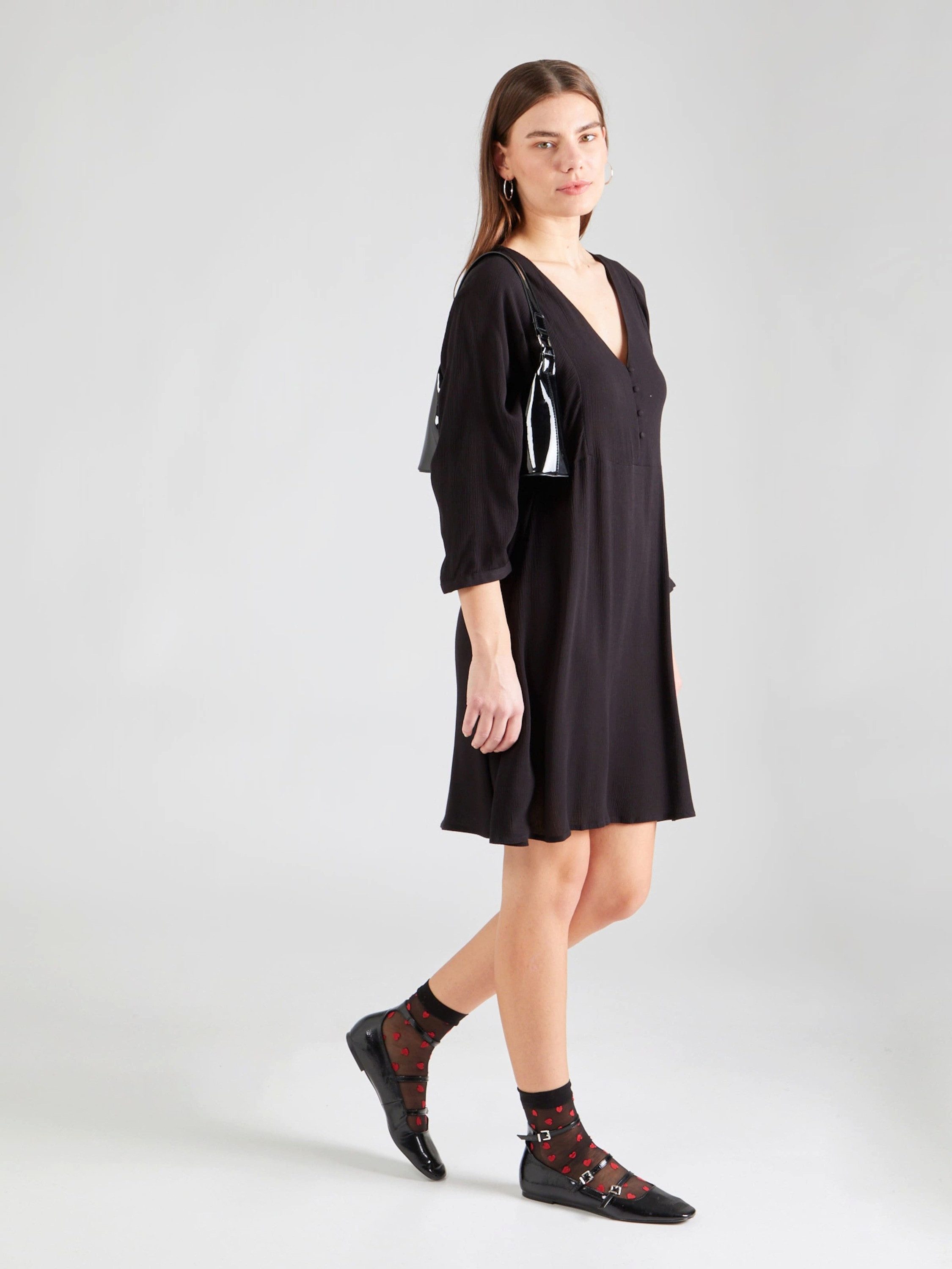 Vero Moda Blusenkleid MENNY (1-tlg) Drapiert/gerafft günstig online kaufen