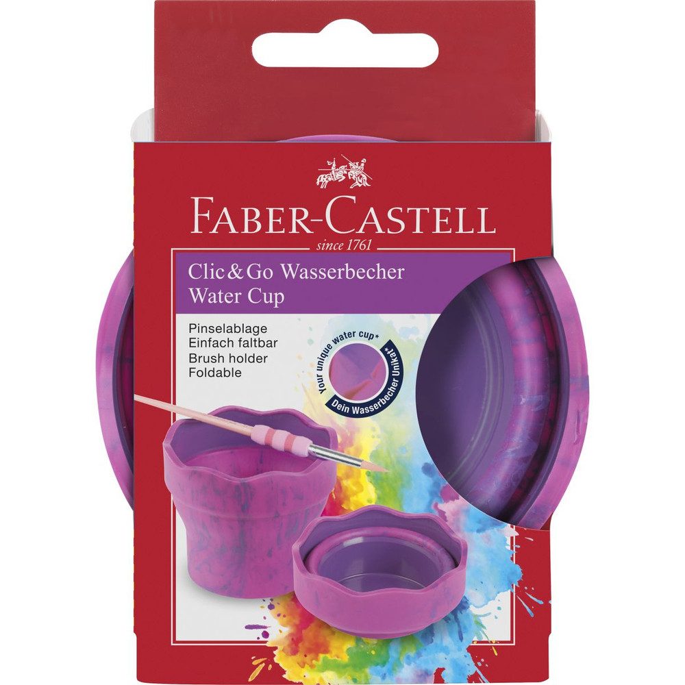 Eberhard Faber Schulheft Clic & Go - Wasserbecher - pink