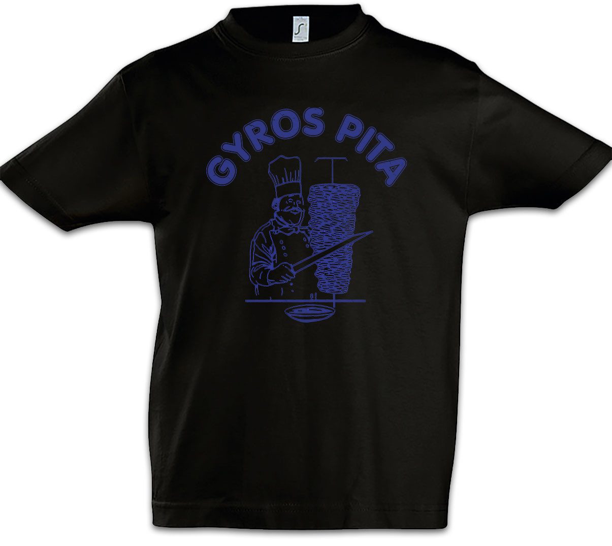 Urban Backwoods Print-Shirt Gyros Pita Kinder T-Shirt Döner Kebab Dönerladen Ayran Crew Türkei (1-tlg) Spaß Gang Love Fun