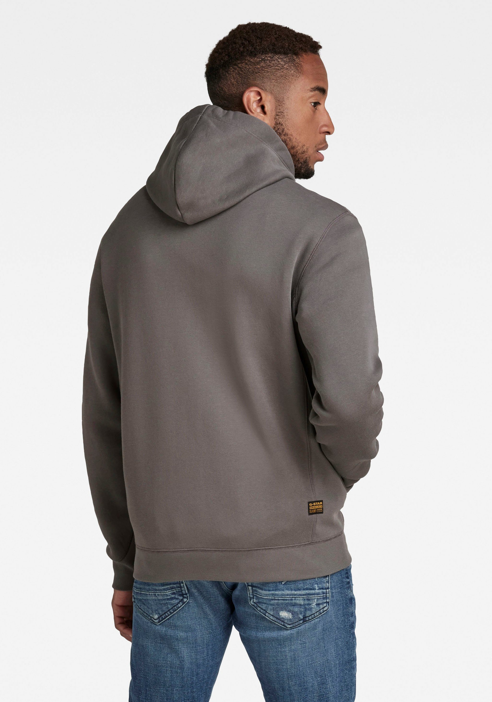 Herren Jacken G-Star RAW Kapuzensweatjacke Premium Basic Hooded Zip Sweater