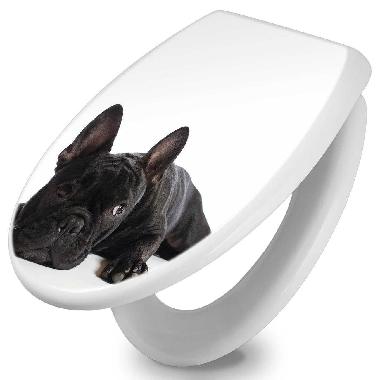 banjado WC-Sitz »Motiv Bulldogge« (umweltfreundliches Material, integrierte  Scharniere), ‎44 x 37 x 5cm online kaufen | OTTO