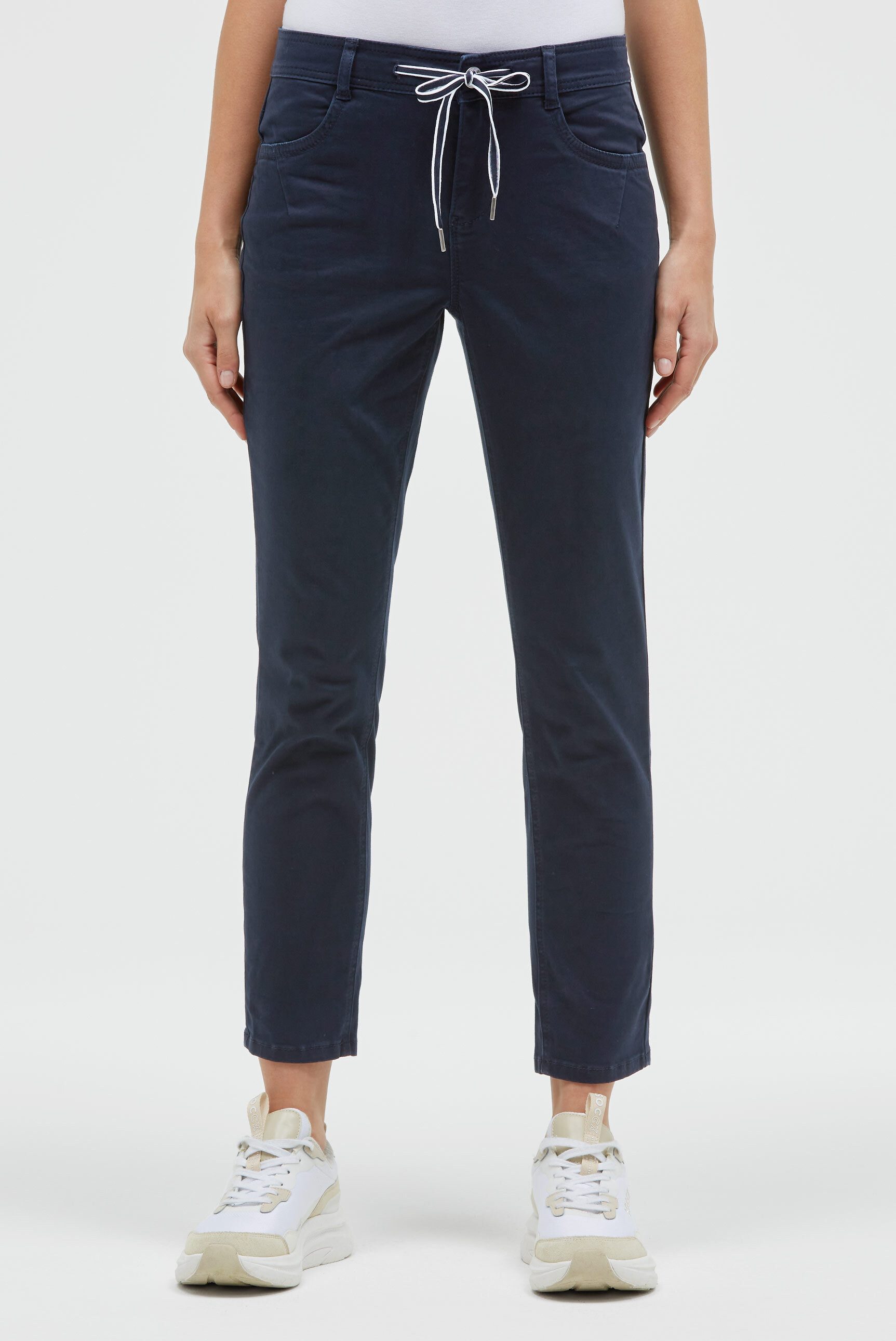 SOCCX Comfort-fit-Jeans mit verkürztem Bein
